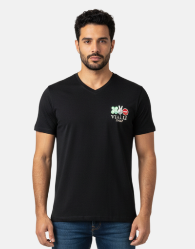 Vialli Clova Black PlayBoy T-shirt