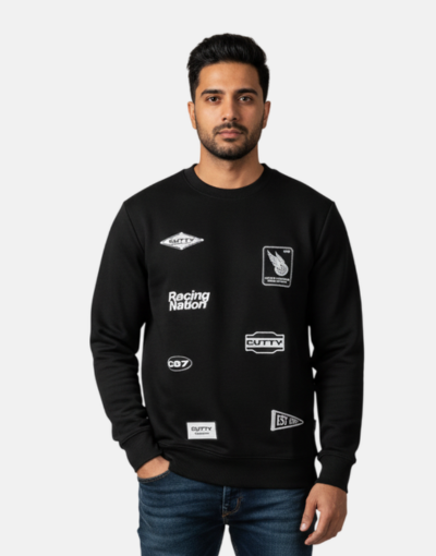 Cutty Jackson Black Sweater
