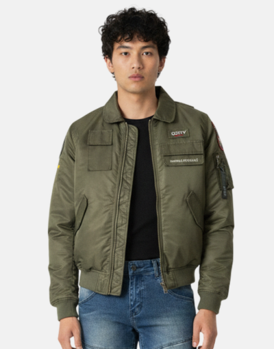 Cutty Champ Alpha Fatigue Bomber Jacket