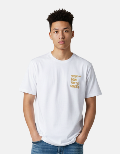 CUTTY BORN T SHIRT WHITE