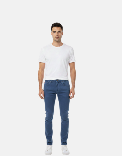 Cutty Root Skinny Electric Blue Jeans