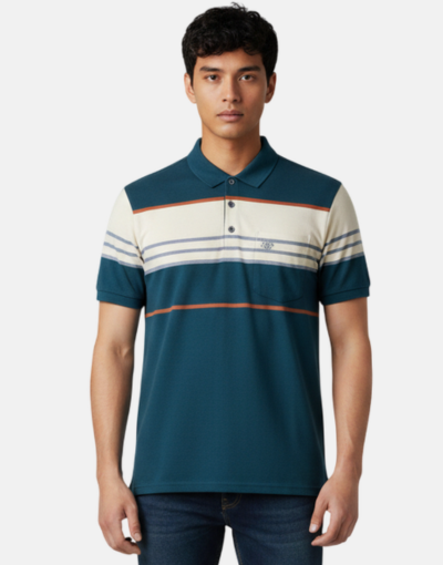 KG Navy Short Sleeve Golfer