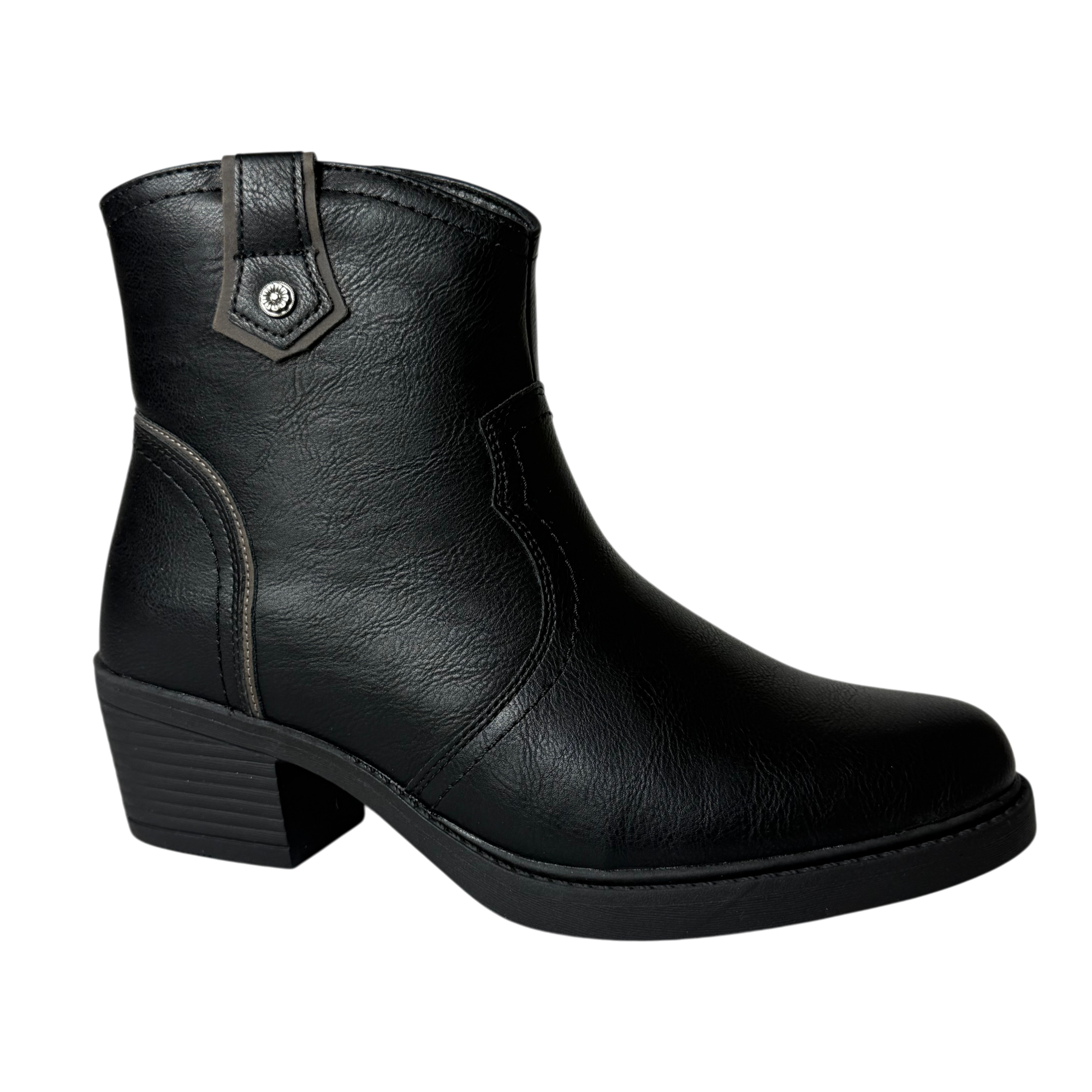Hush Puppies Hakura Black Boots