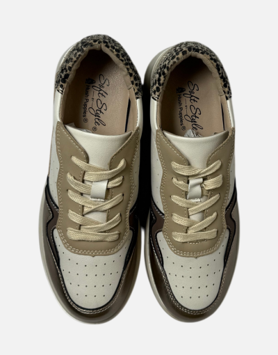 Hush Puppies Ladies Jolanda Gold Sneaker