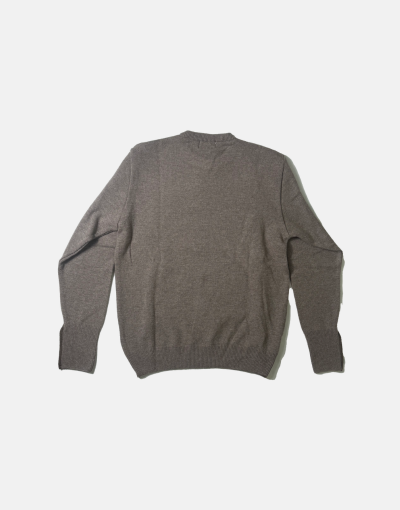 Grant of Scotland Wool Colour Block Mink Sweater