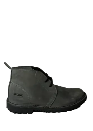 Bronx Leather Charcoal Vellie Boot