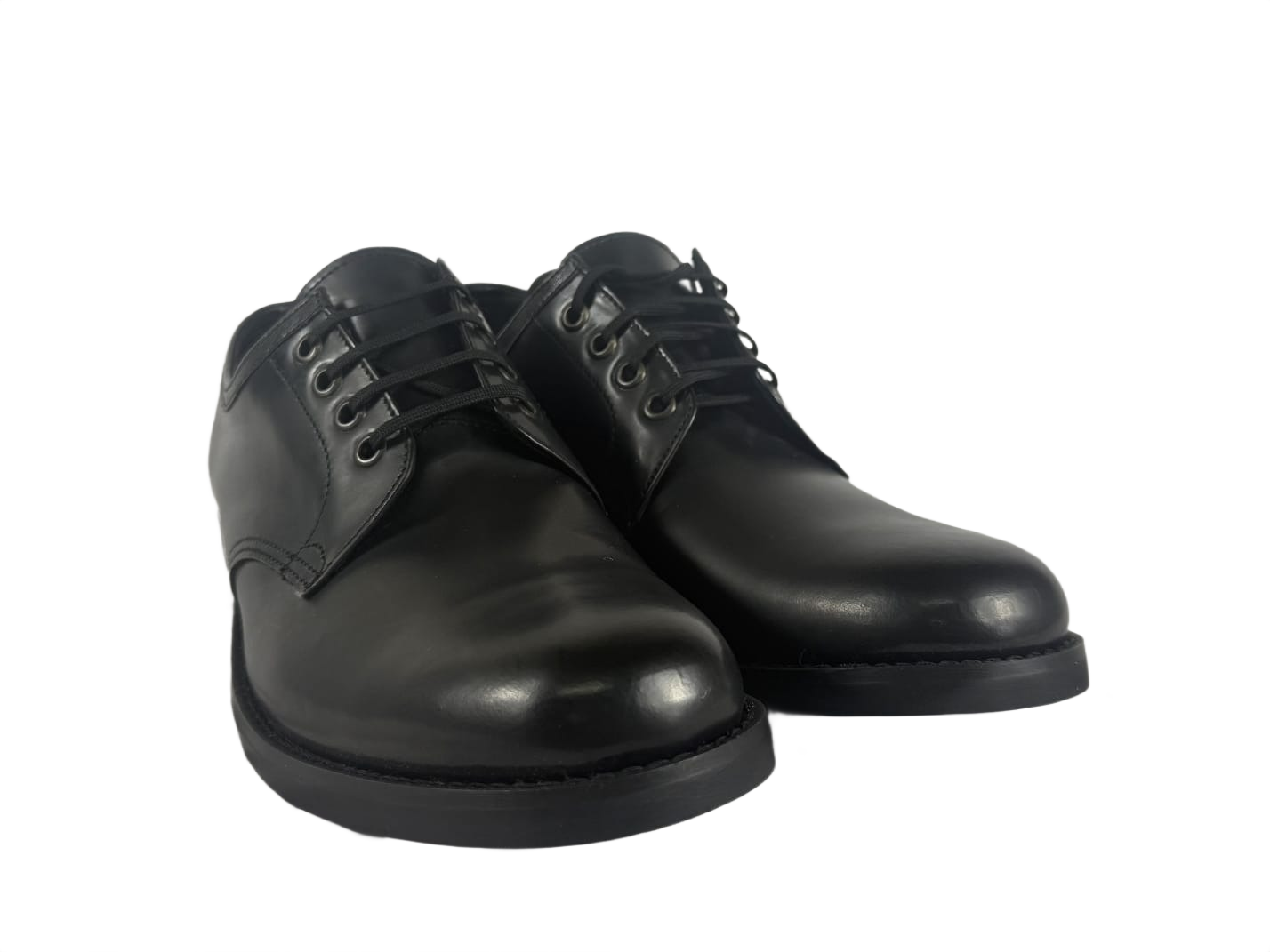 Freeman Saxone Classic Black Shoe