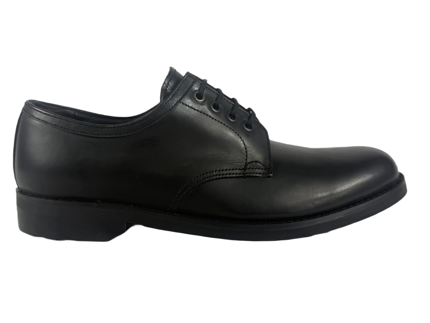 Freeman Saxone Classic Black Shoe