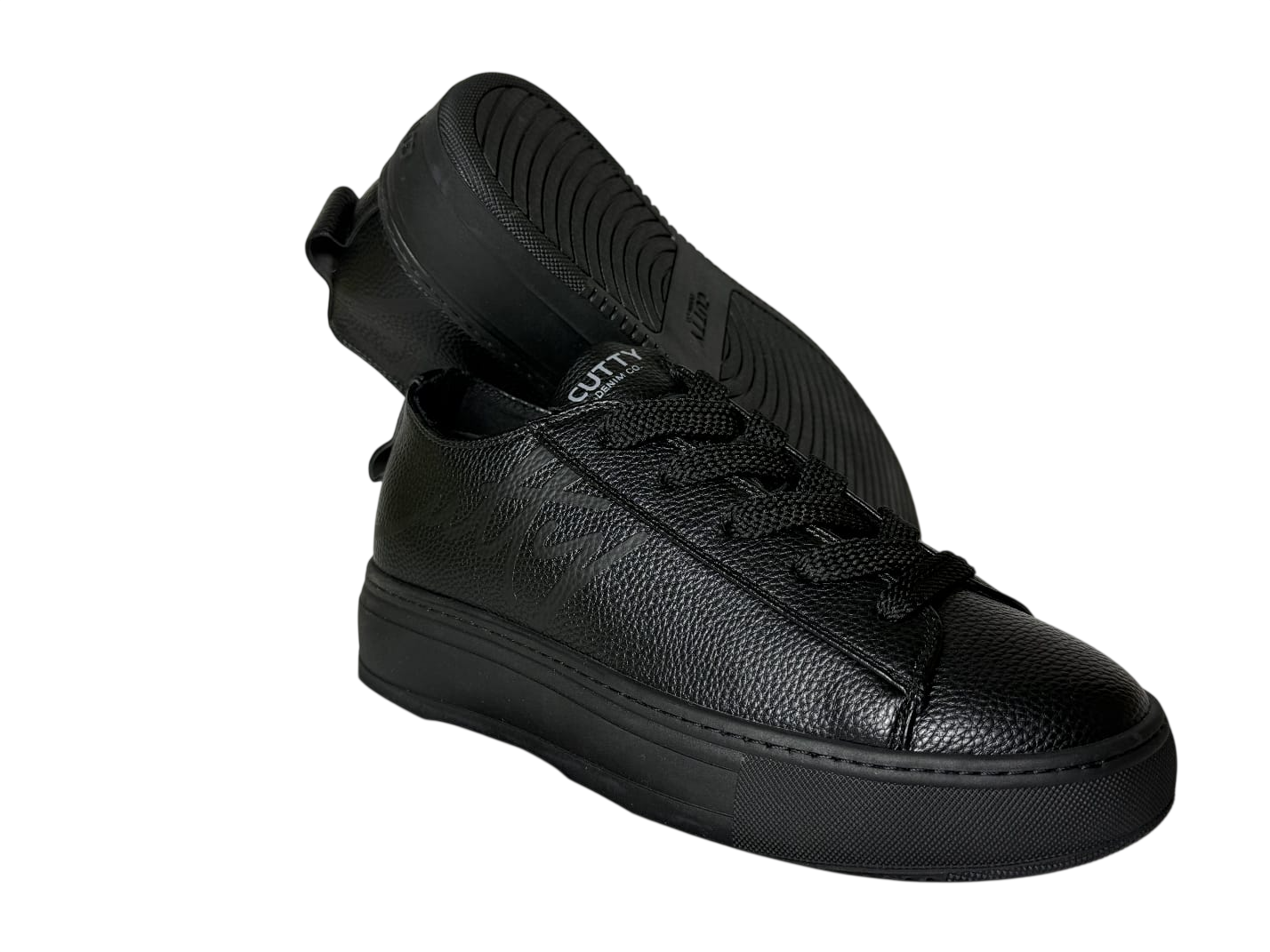 Cutty Tampa Low PU Men's Black Sneakers