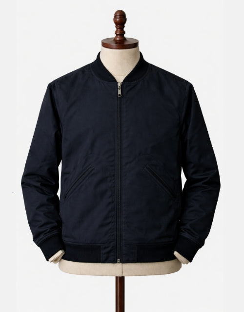 London Fog Reversible Blouson Black Jacket