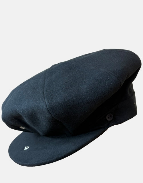 Ayres & Smith Black Melton 8pc Hat