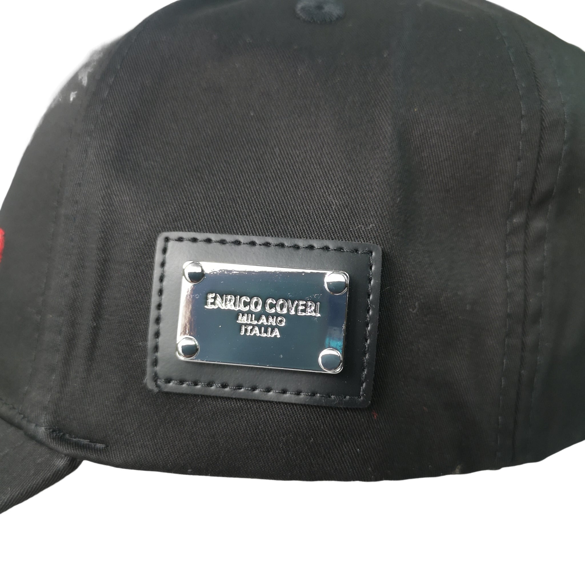Enrico Coveri Logo Black Cap
