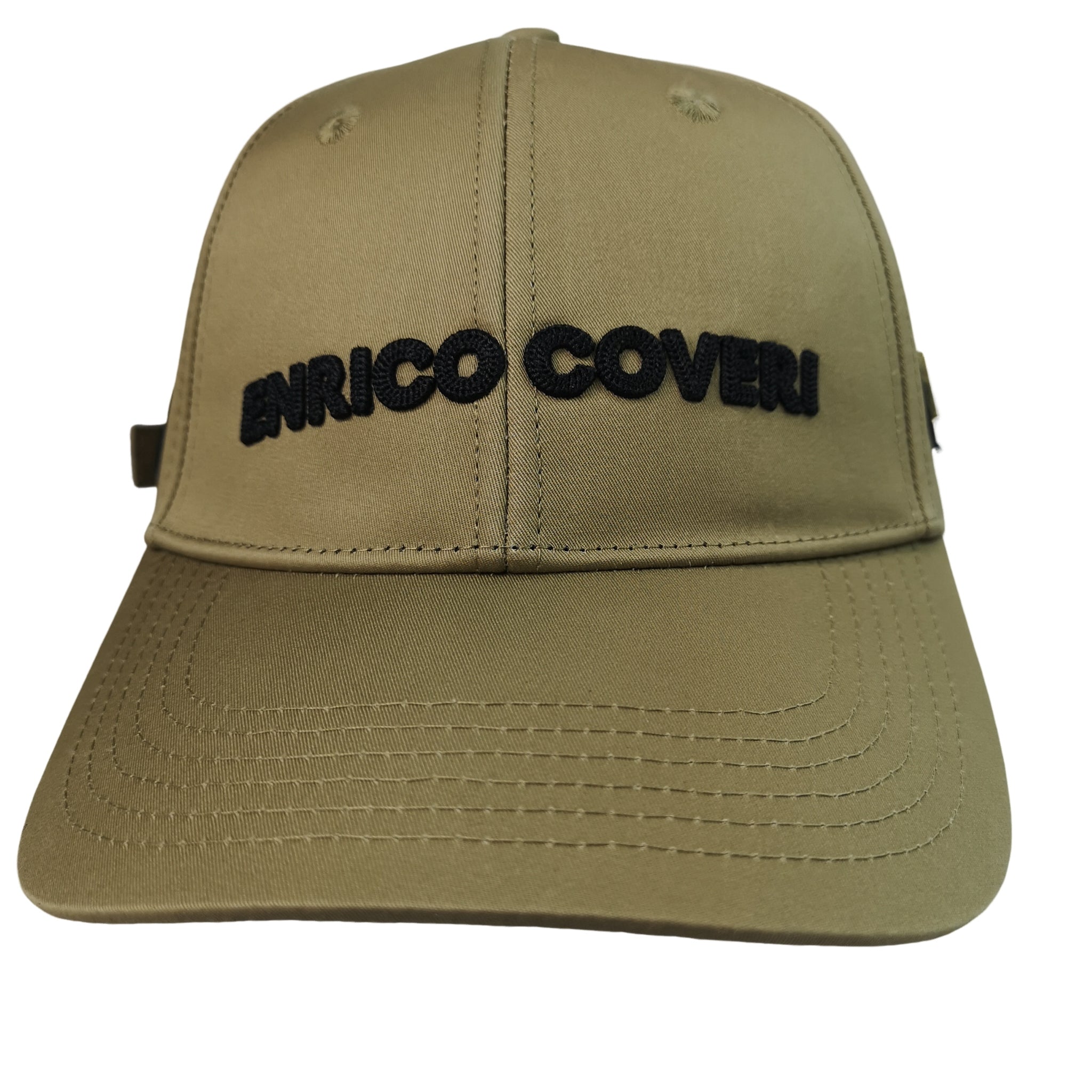 Enrico Coveri Logo Khaki Cap