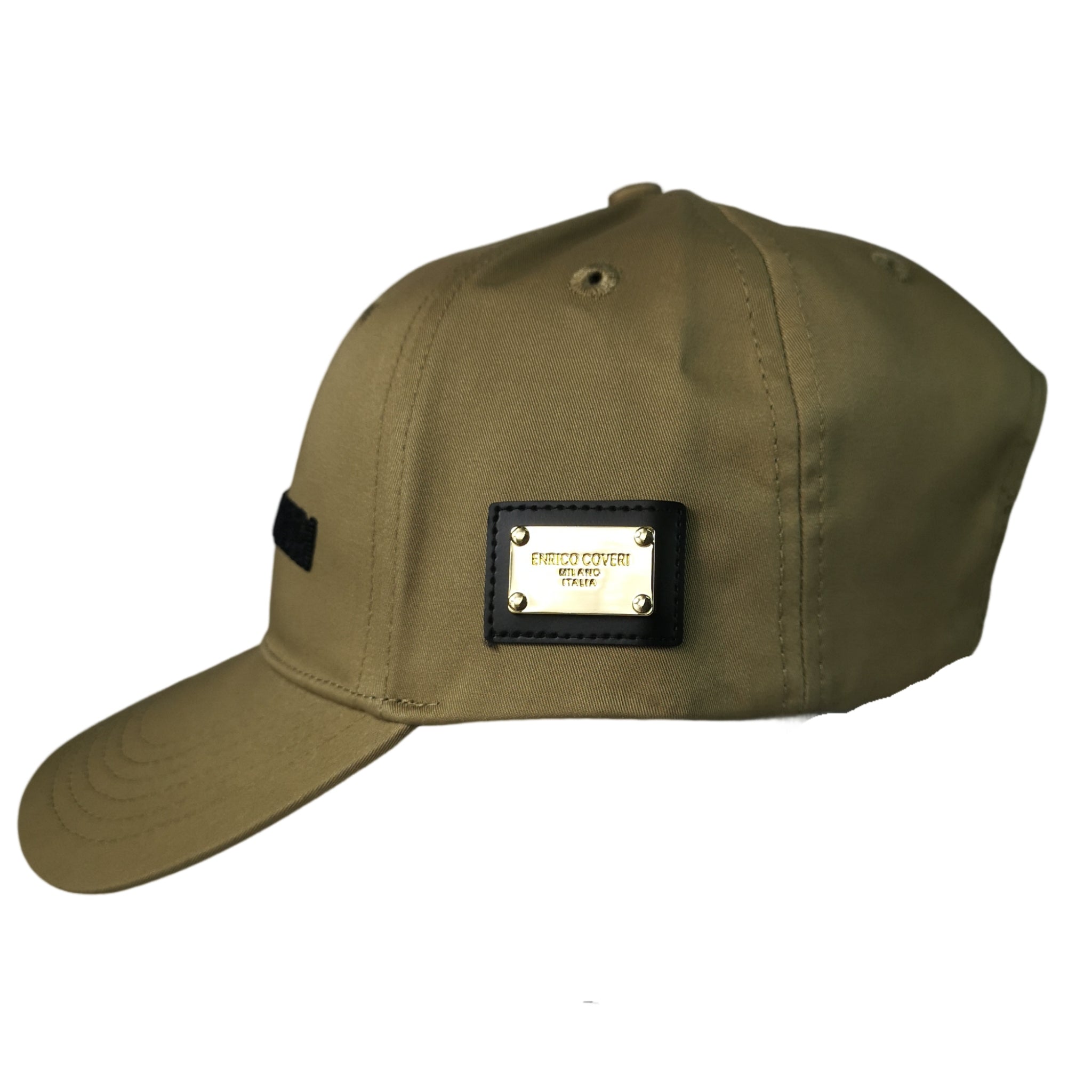 Enrico Coveri Logo Khaki Cap