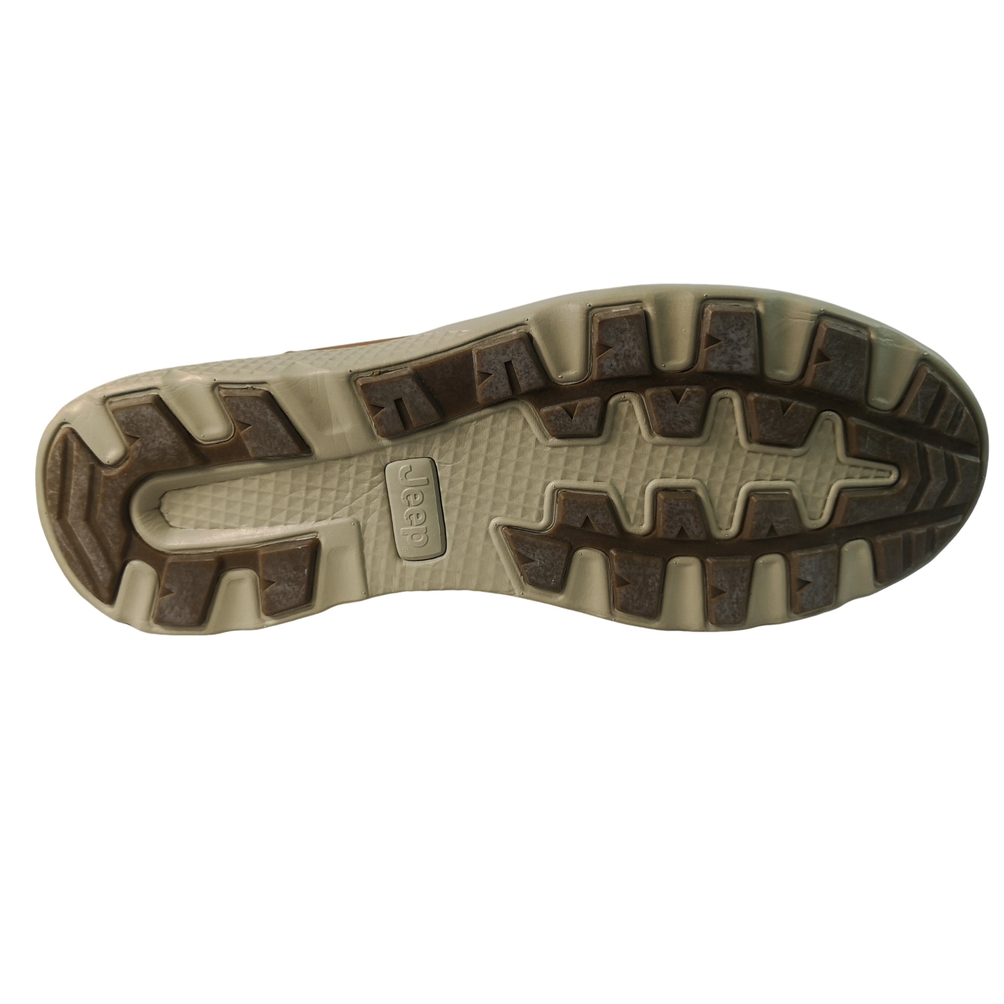 Jeep Castor Tan Brown Tech Comfort Mid Shoe