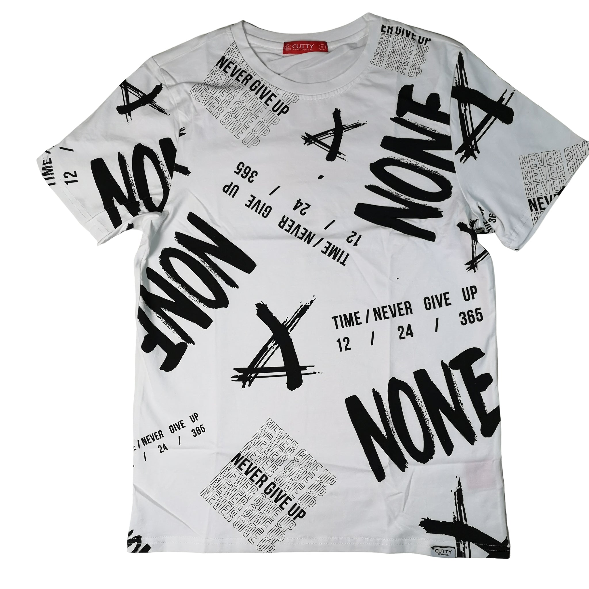CUTTY Never White T Shirt