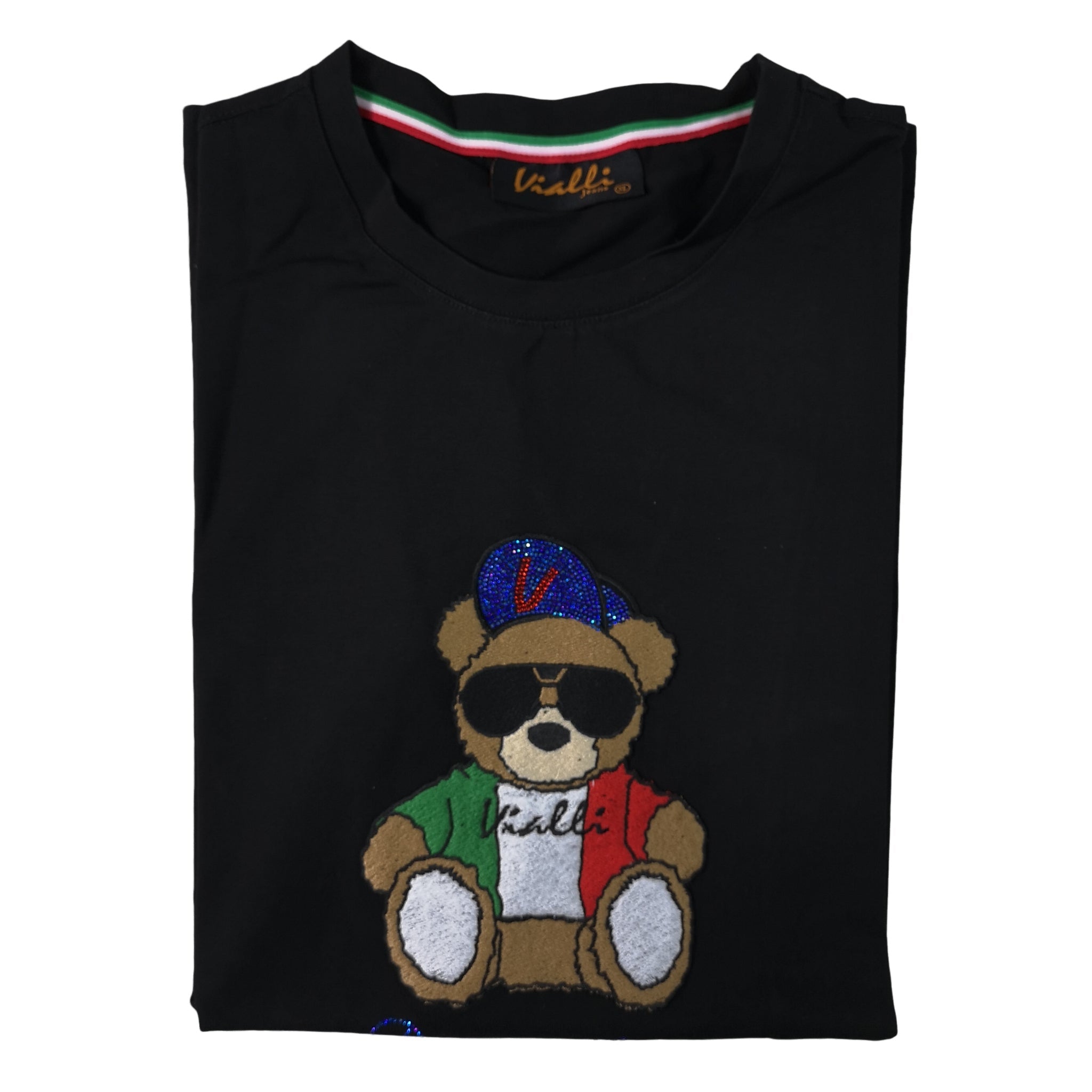 Vialli Itunes Black T-Shirt