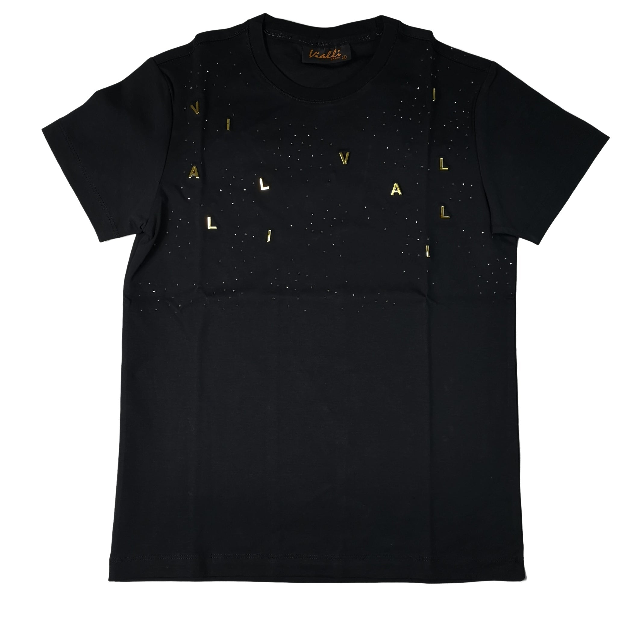 Vialli Impulse Black T-Shirt