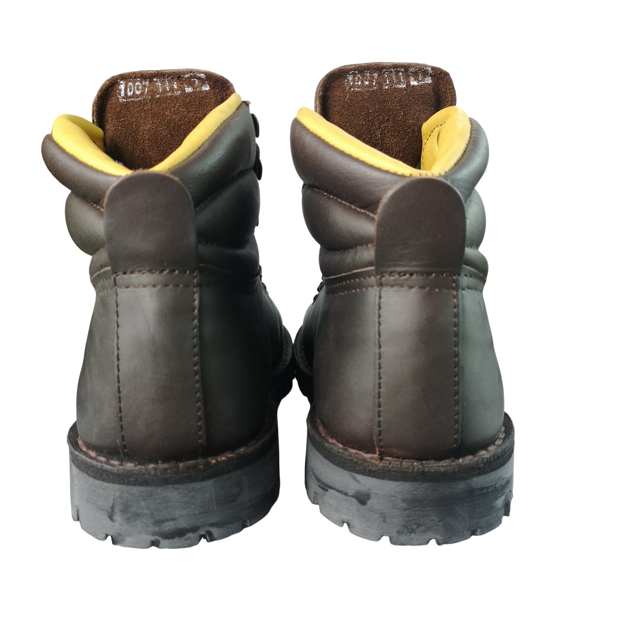 Jim Green Leather Dark Brown Razorback Boots