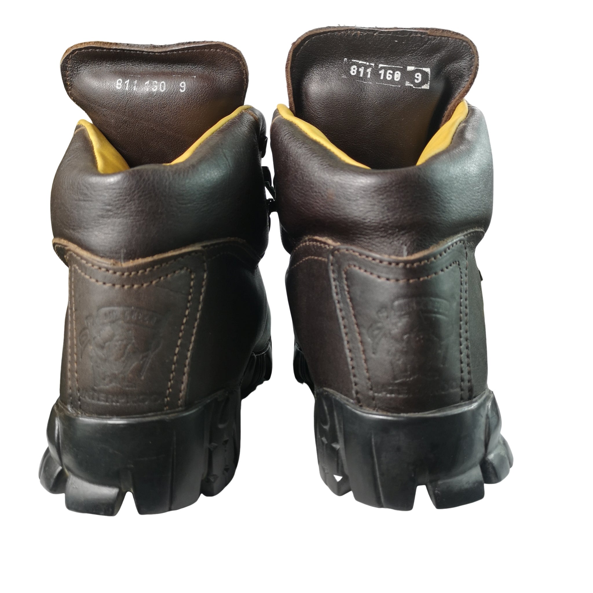 Jim Green Leather Dark Brown Waterproof Monster Boot