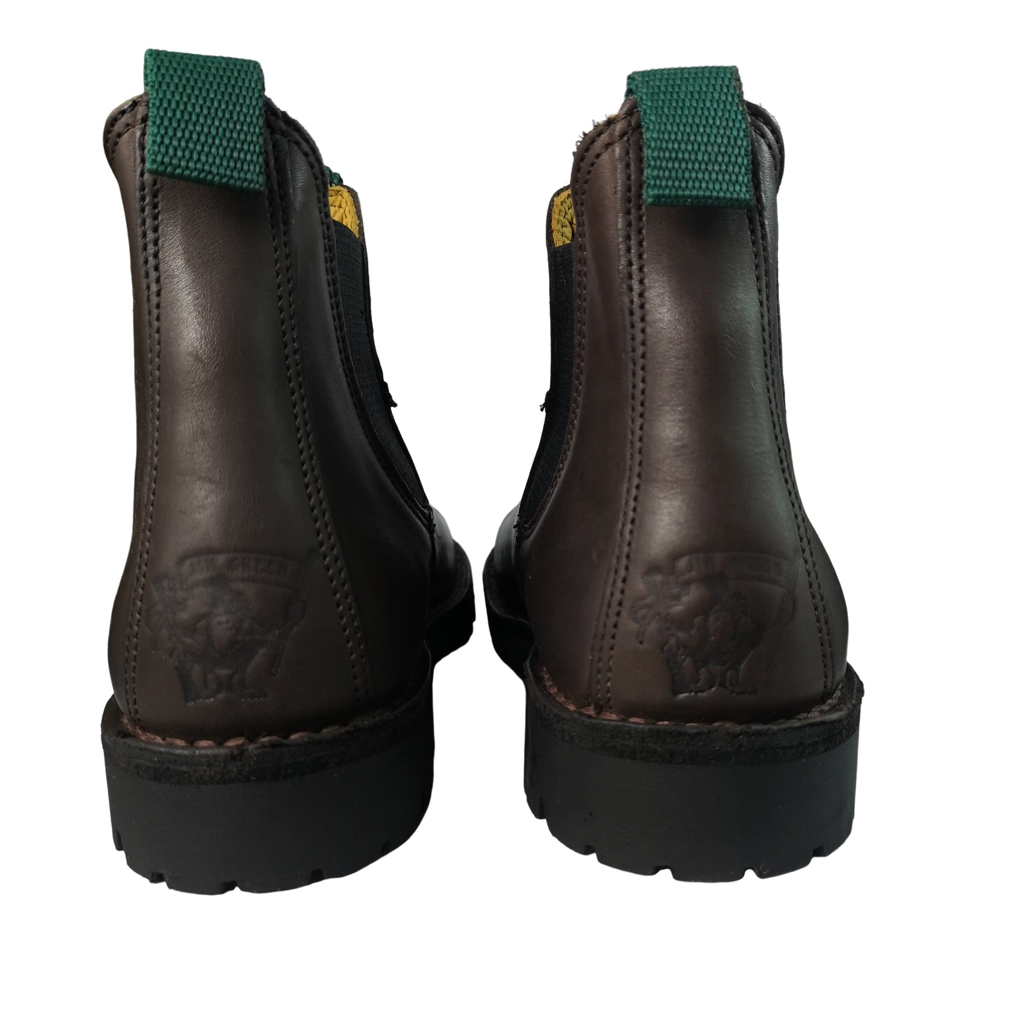 Jim Green Leather Brown Chelsea Stock Man Boot