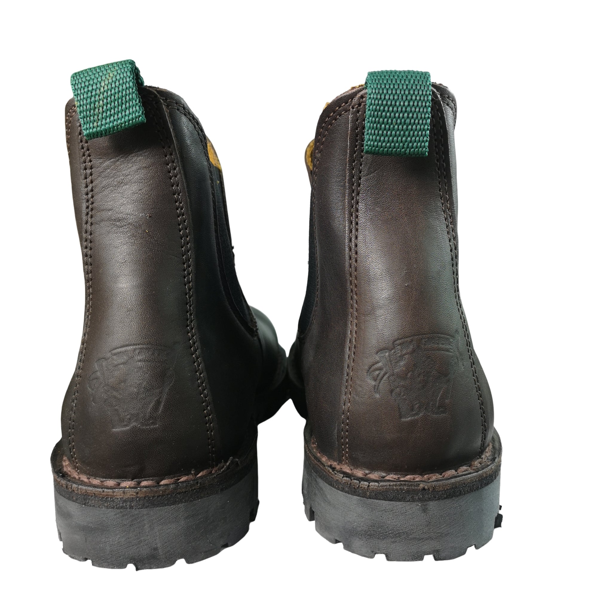 Jim Green Stockman Chelsea Brown Steel Toe Boot