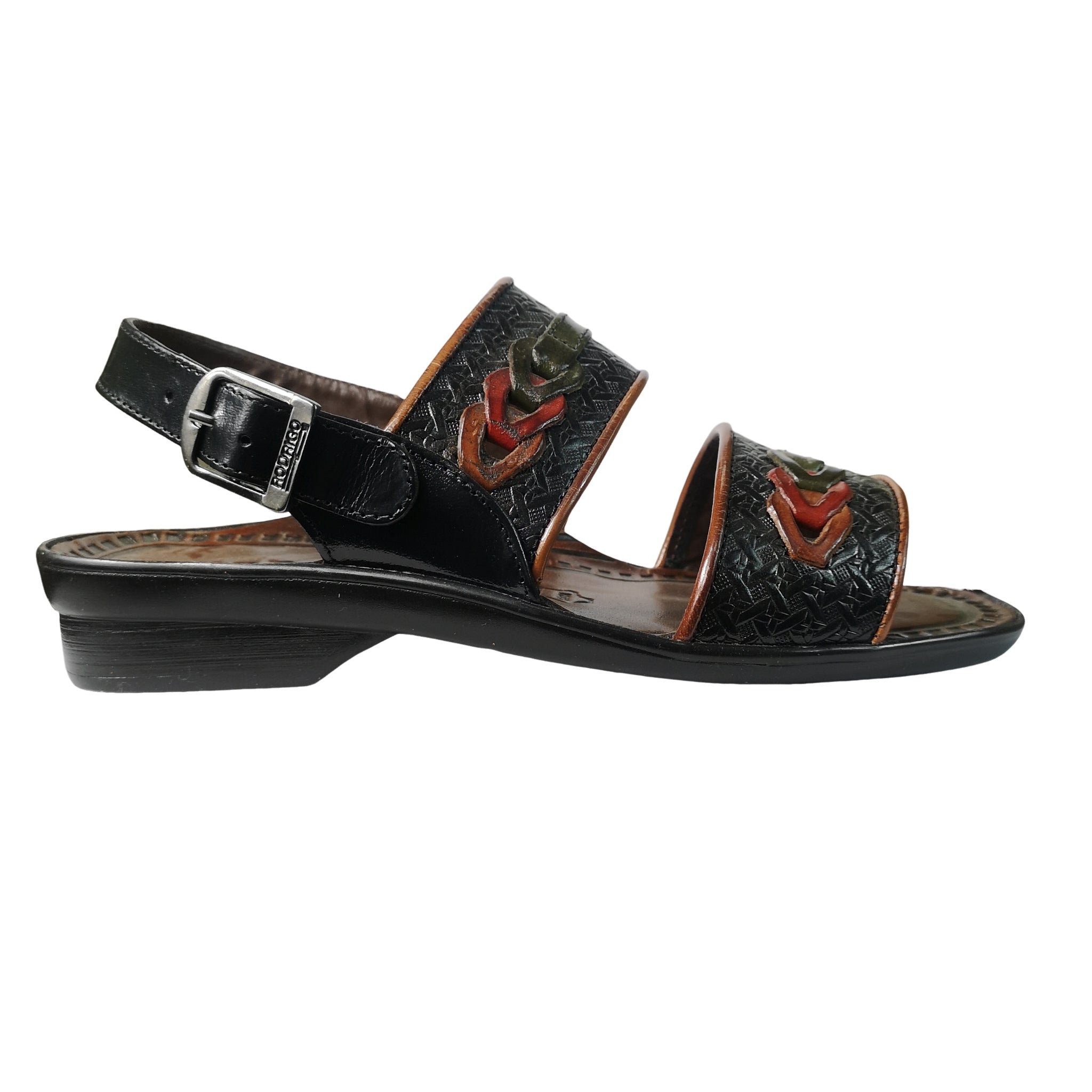 Rodrigo Wheat Multi Leather Sandal