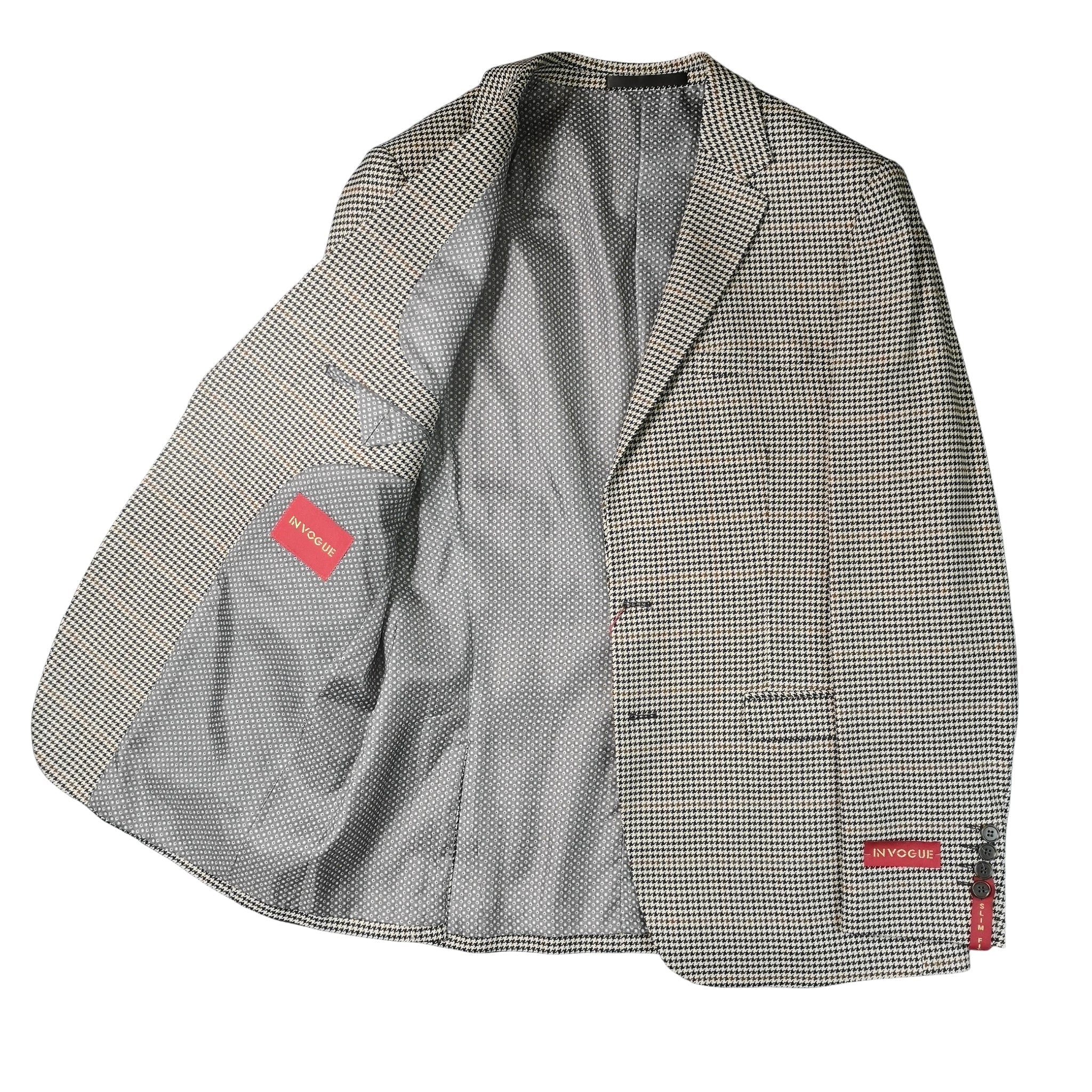 MORLEY BEIGE SPORTS CHECK JACKET