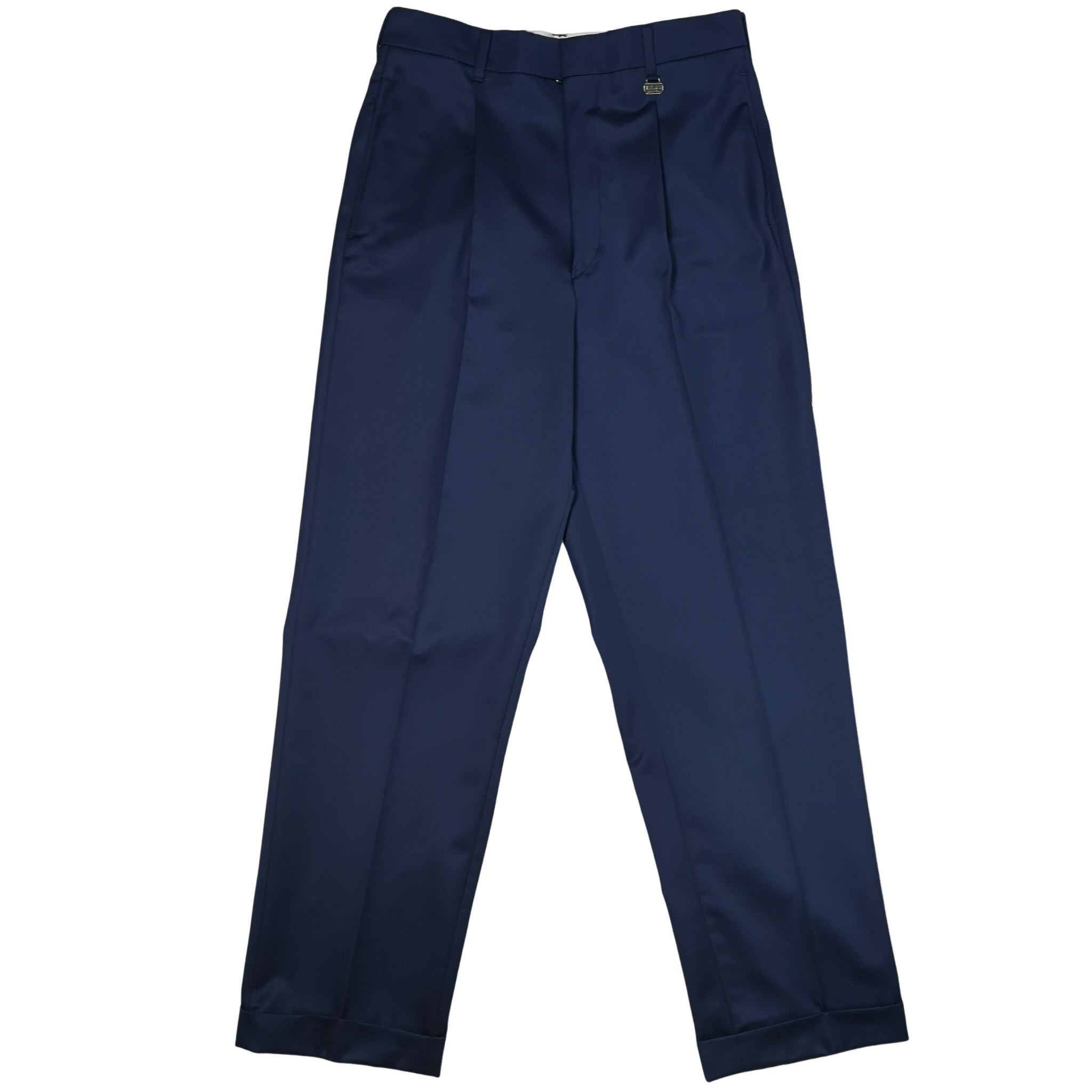 Navada Ink Teal 2 Pleat Trouser
