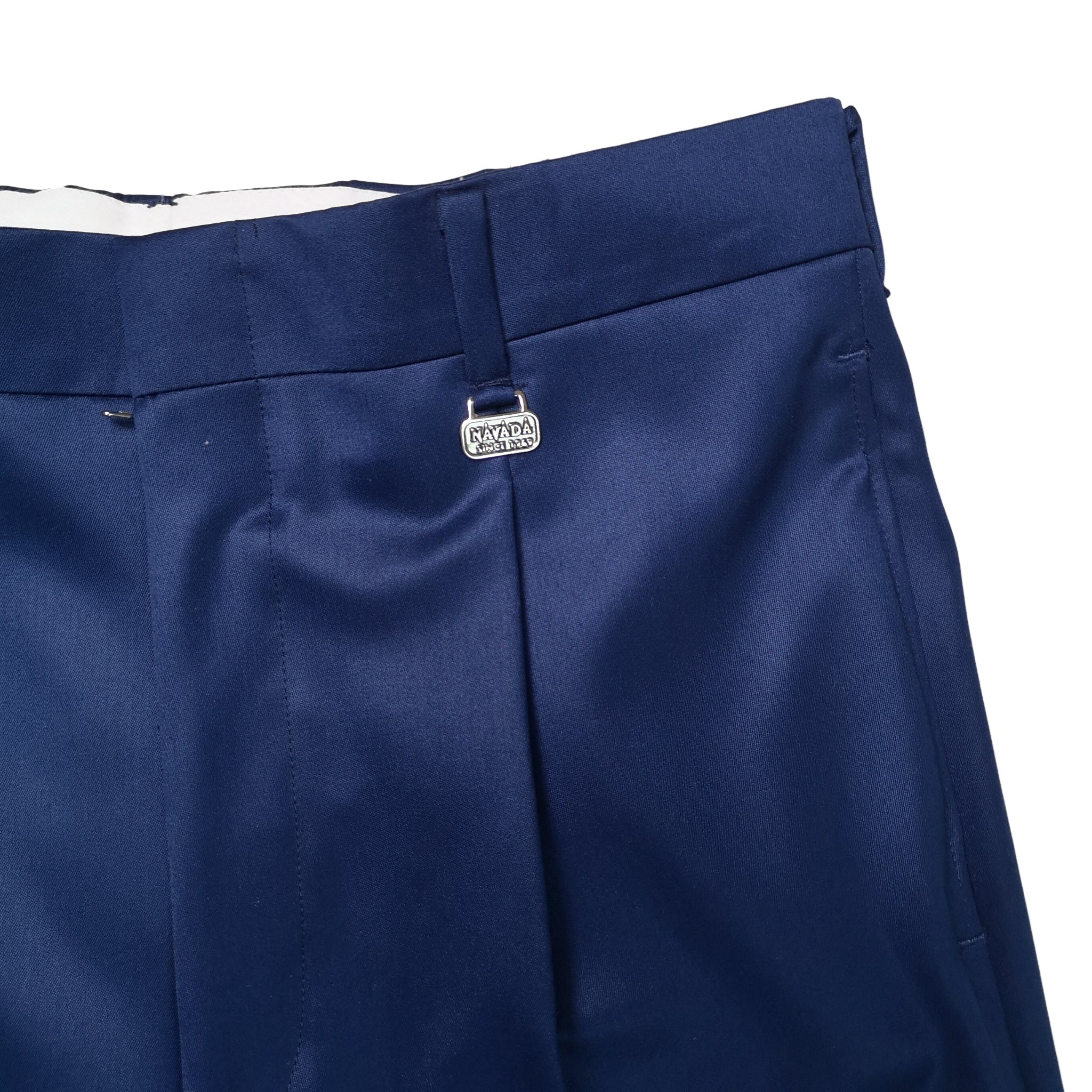Navada Ink Teal 2 Pleat Trouser