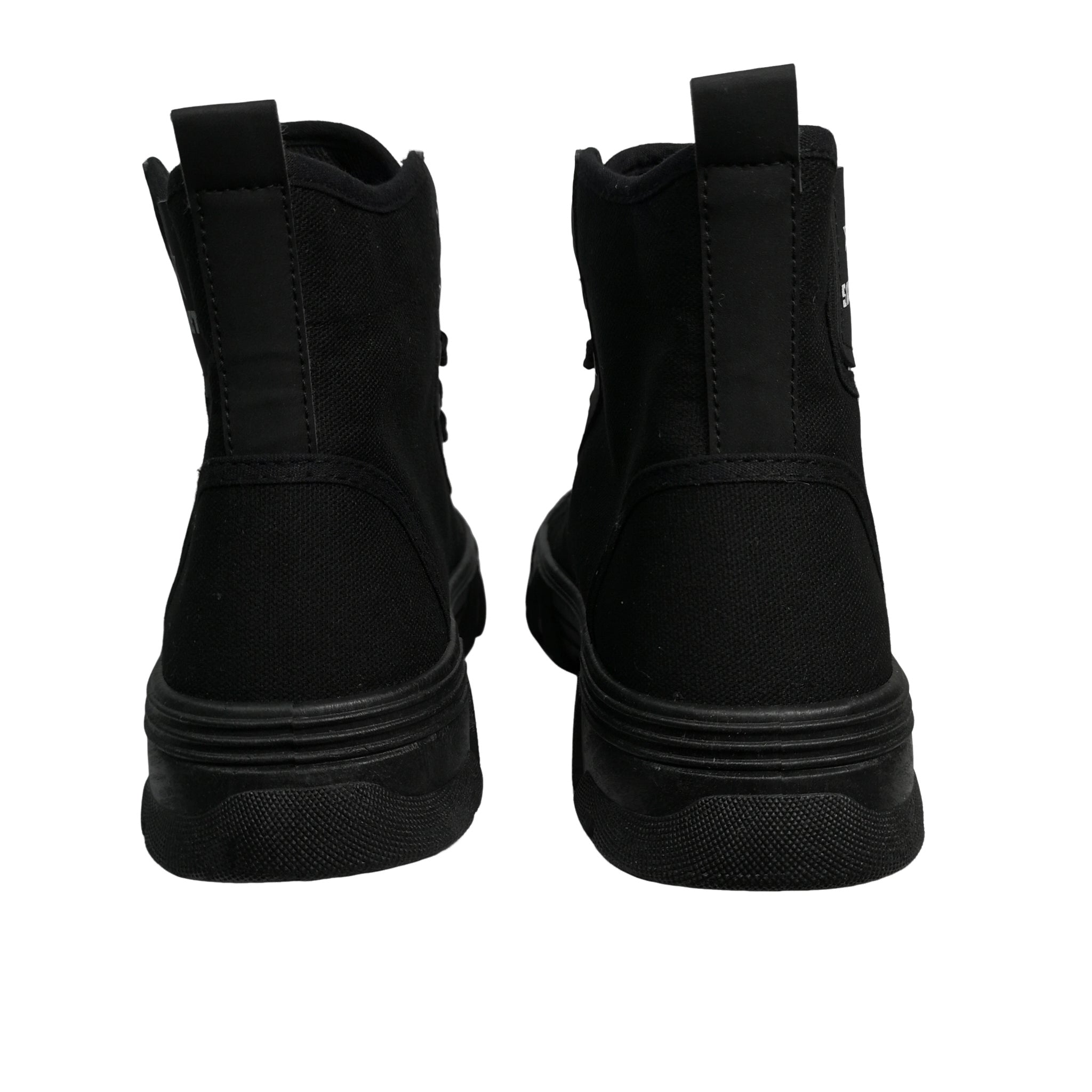 Soviet Black Raptor Canvas Sneaker Boot