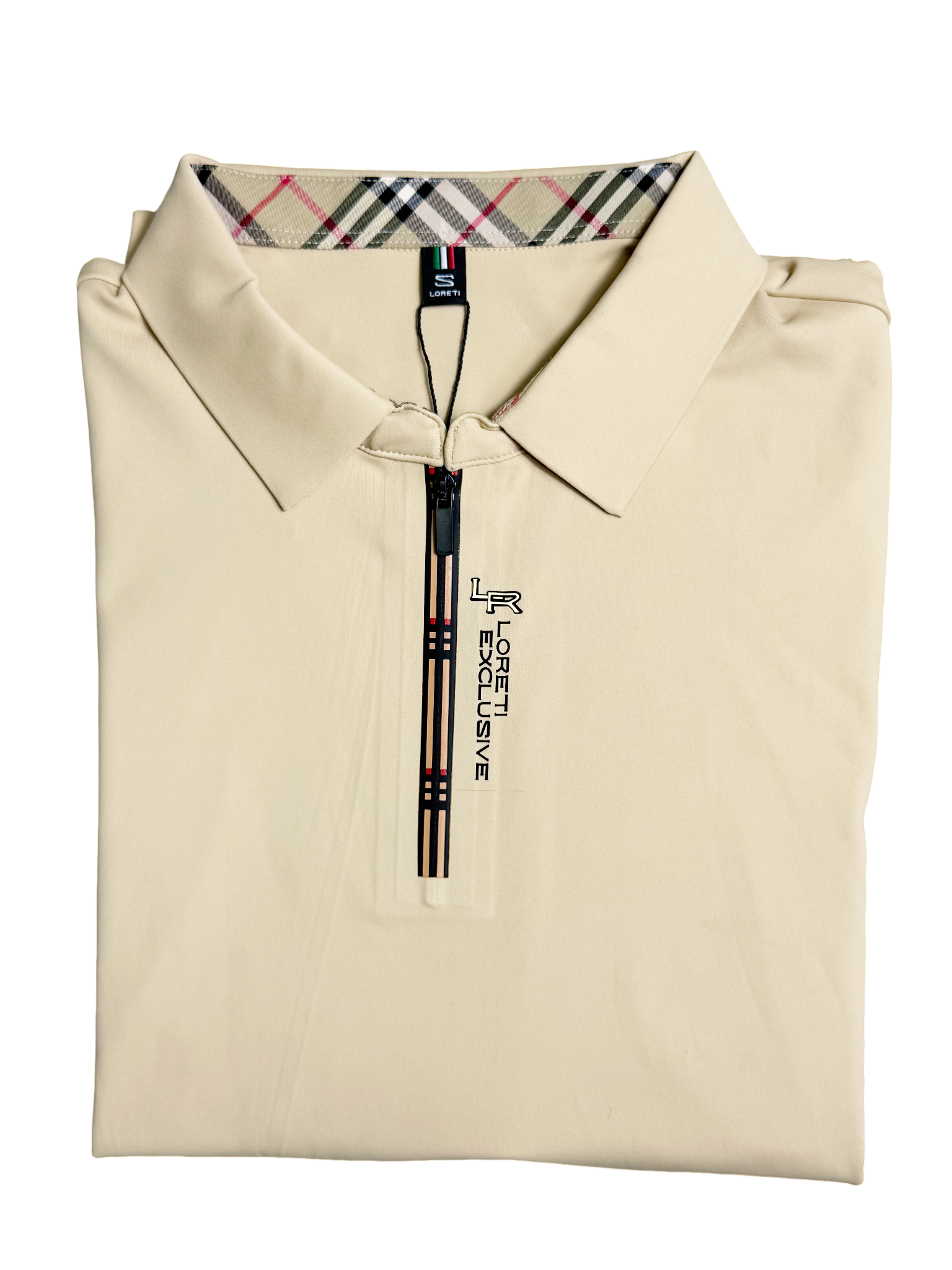 Loreti Orne LS Coffee Cream Golfer