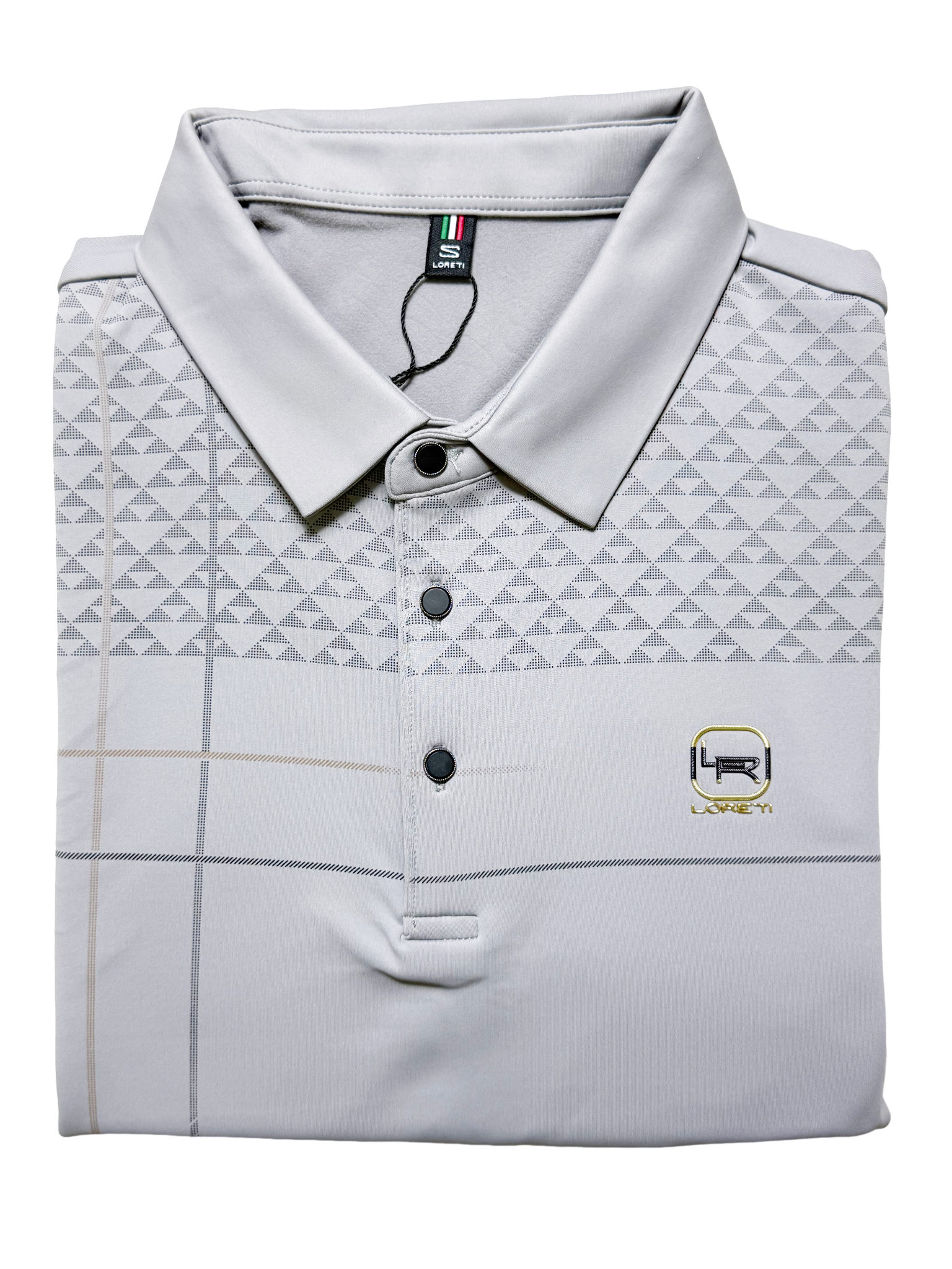 Loreti Rive LS Grey Golfer
