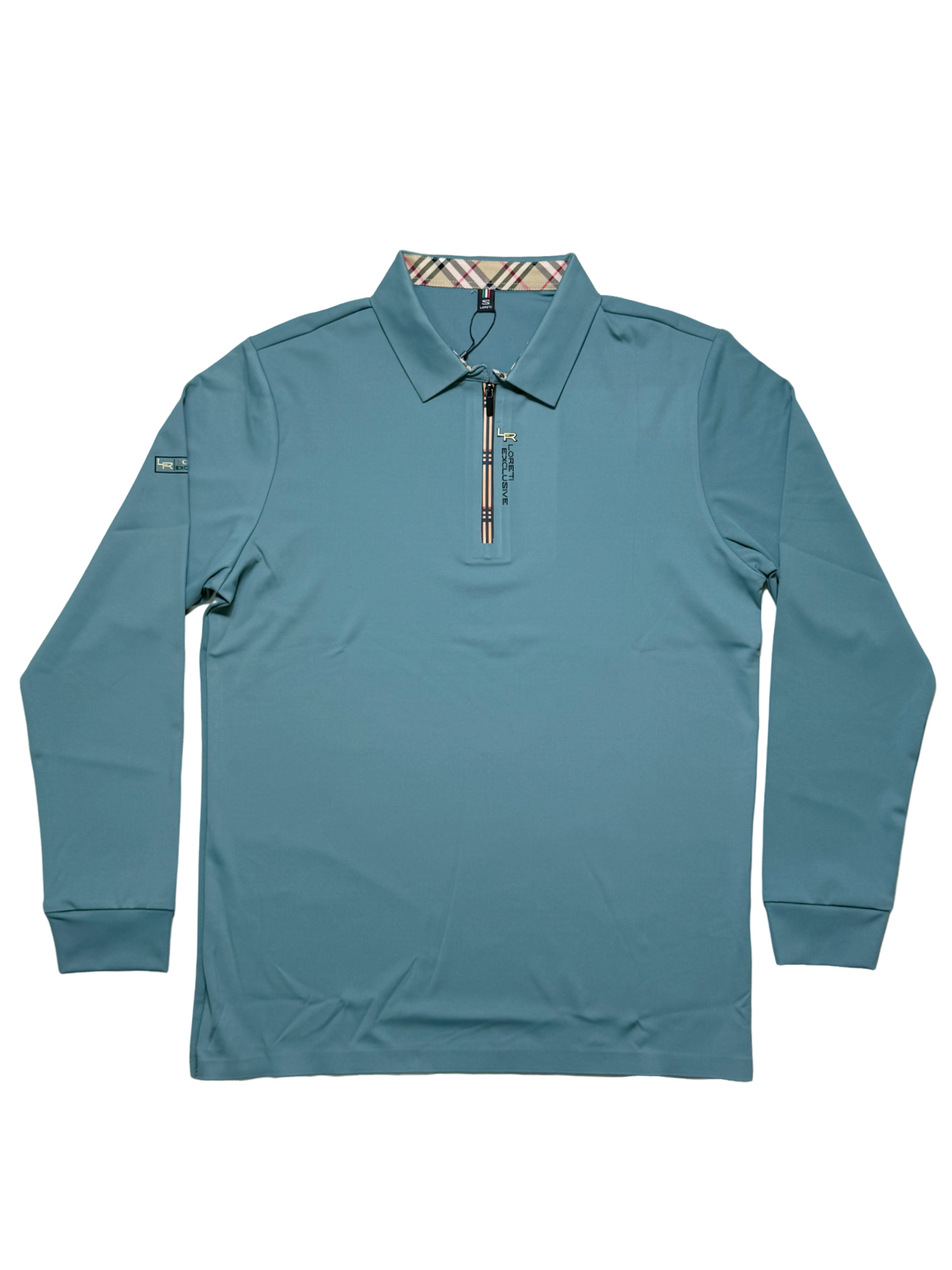Loreti Orne LS Teal Blue Golfer