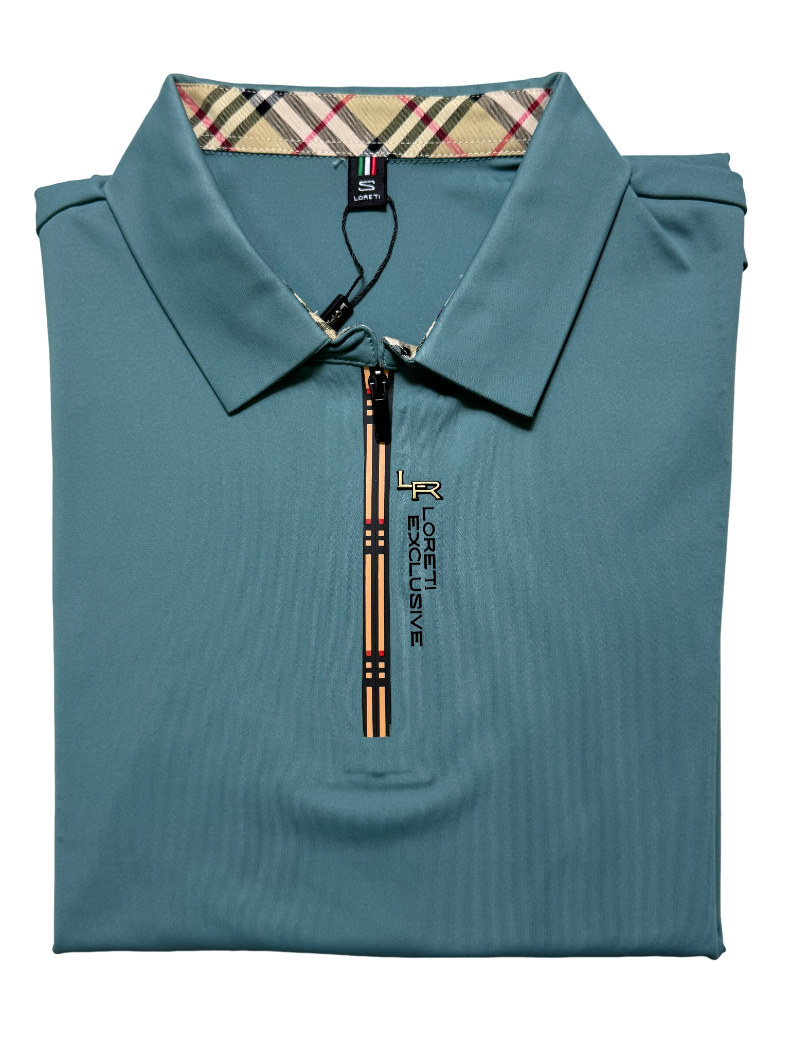 Loreti Orne LS Teal Blue Golfer