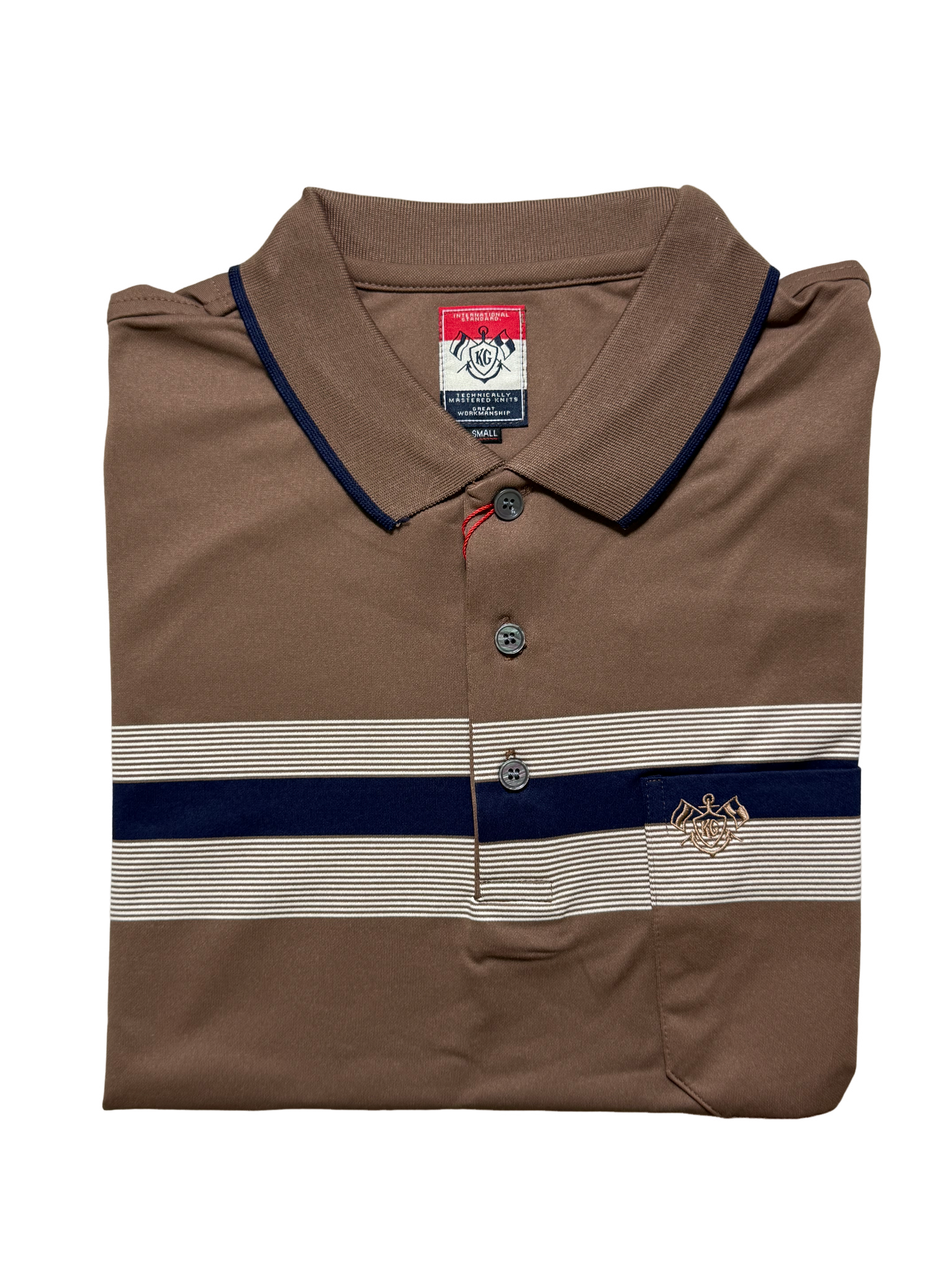 KG Brown Tan LS Golfer