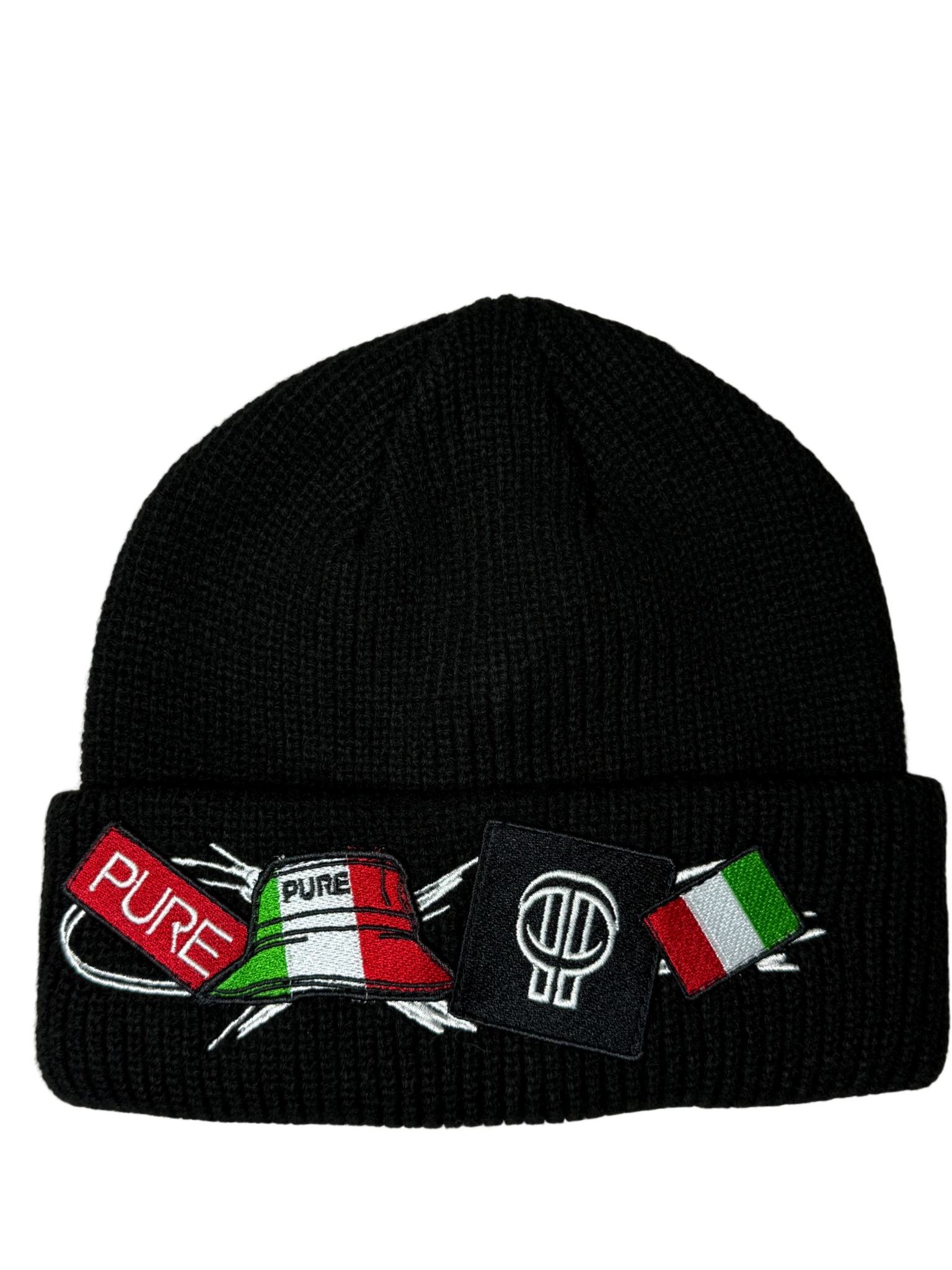 Pure Premium Taviani Black Beanie