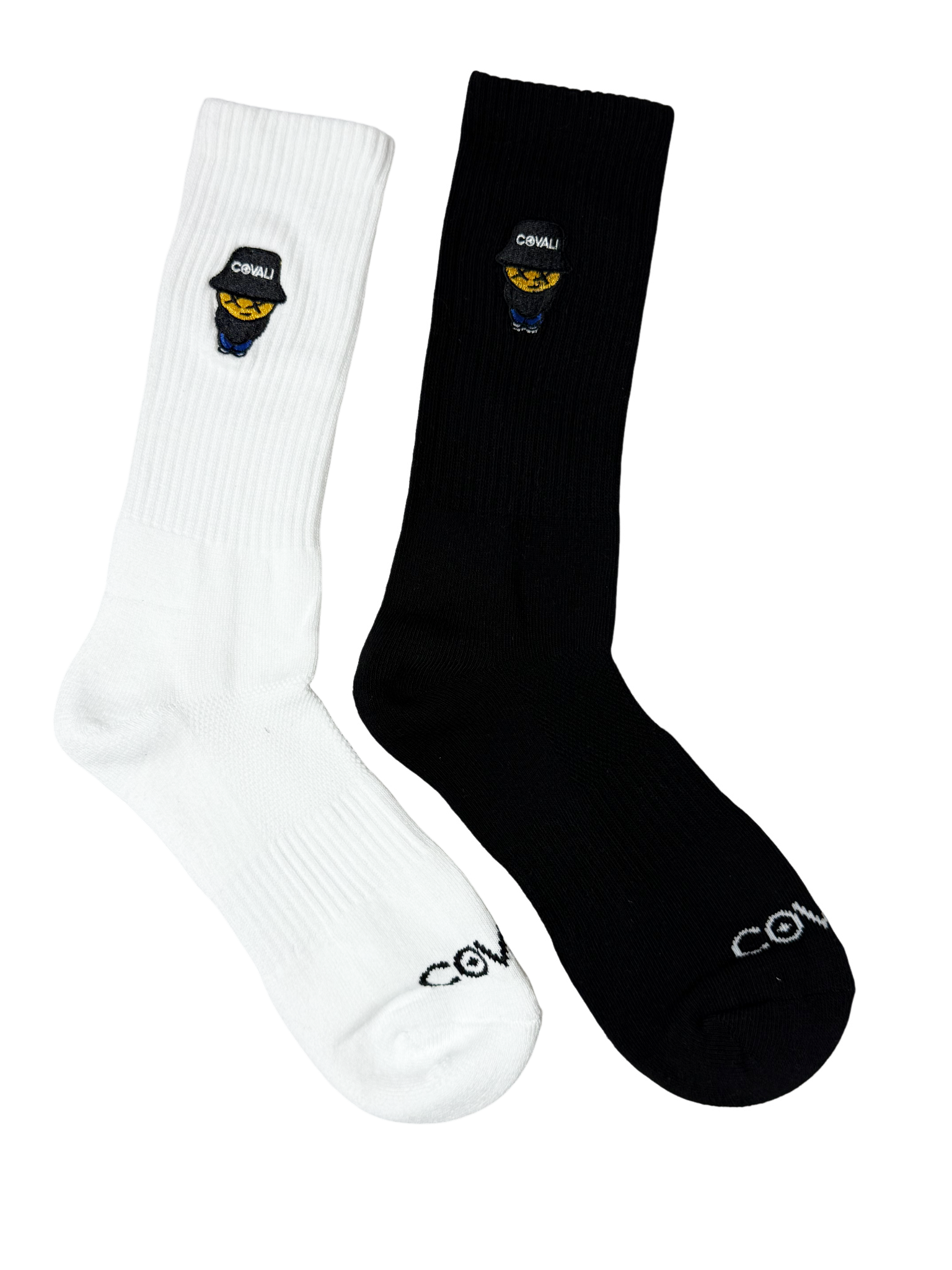 Covali 2 Pack Socks (One Size Fits All)