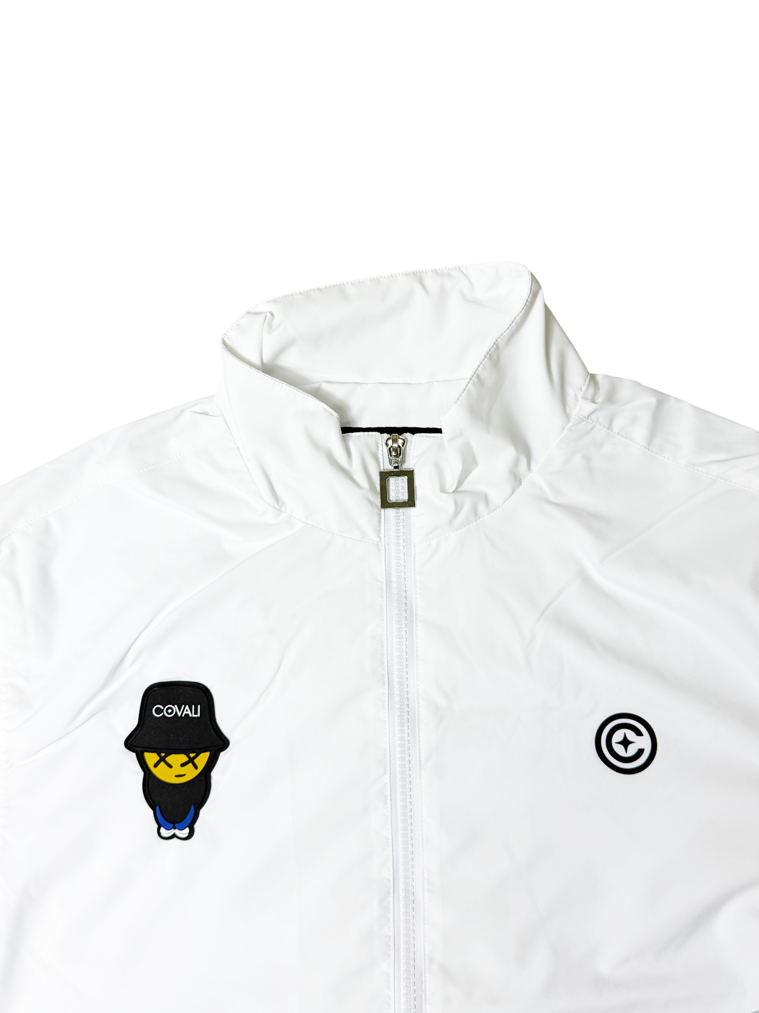 COVALI Atletico White Track Jacket
