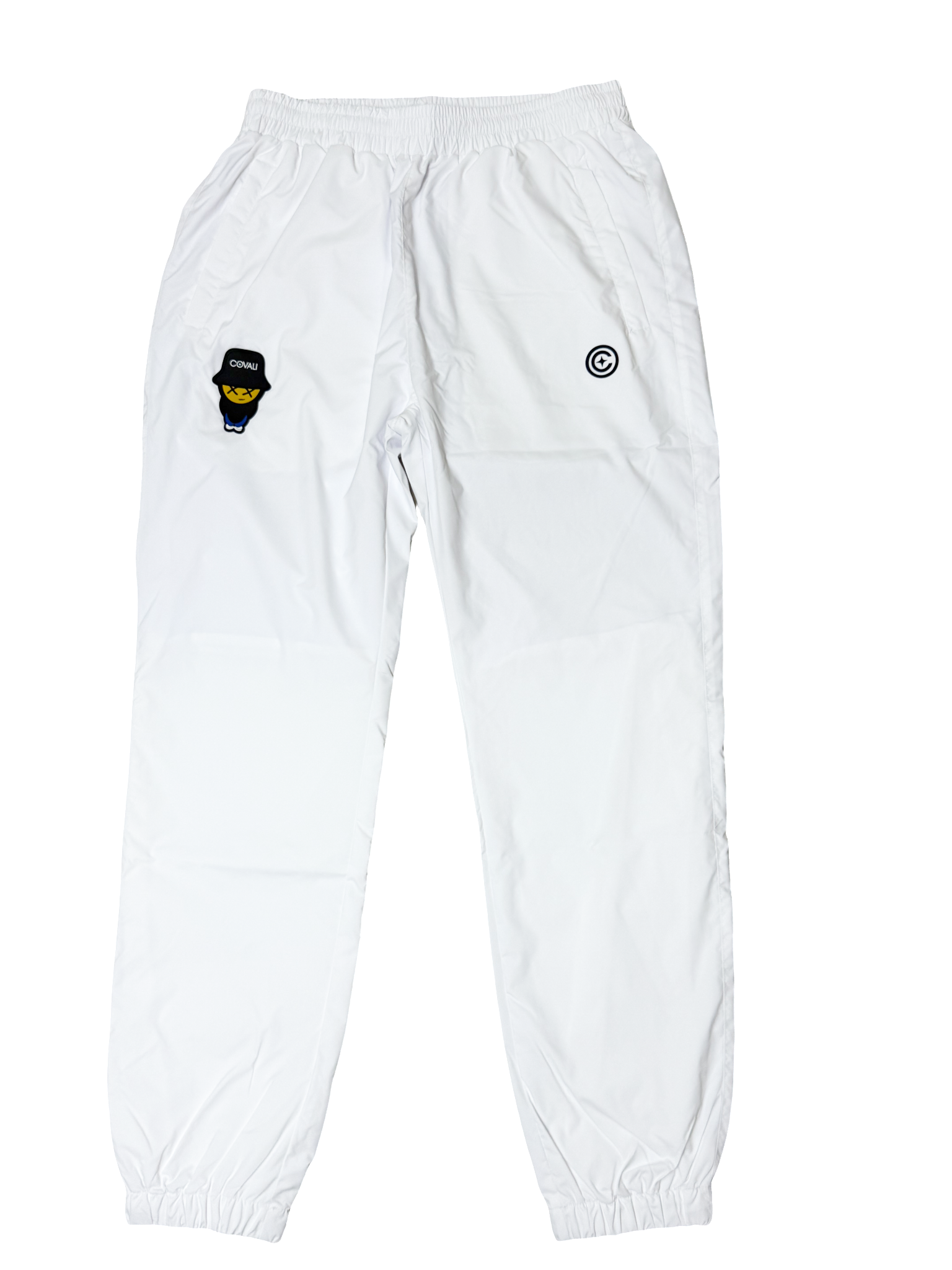 COVALI Atletico White Trackpants