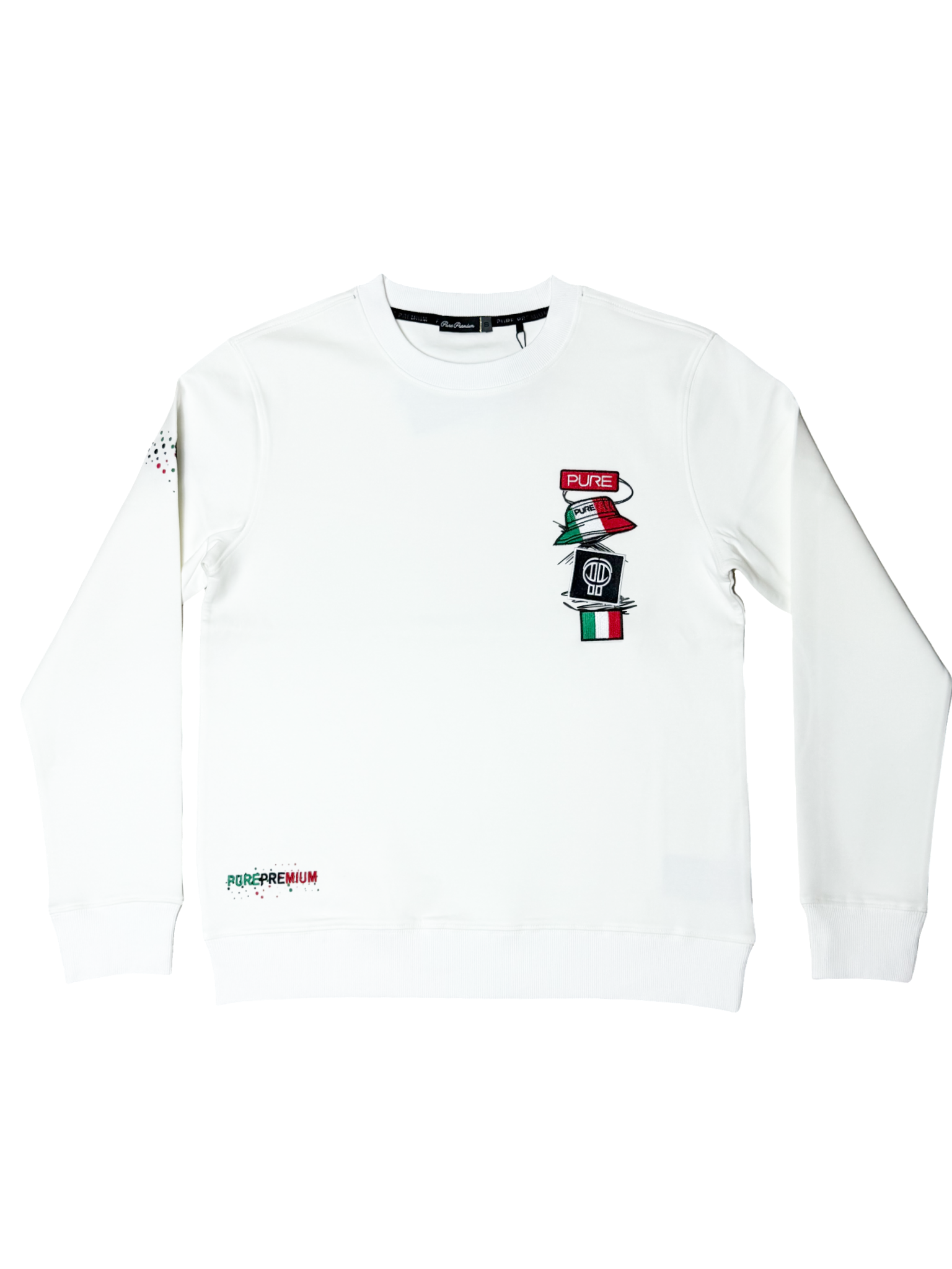 PURE PREMIUM Taviani White Sweater