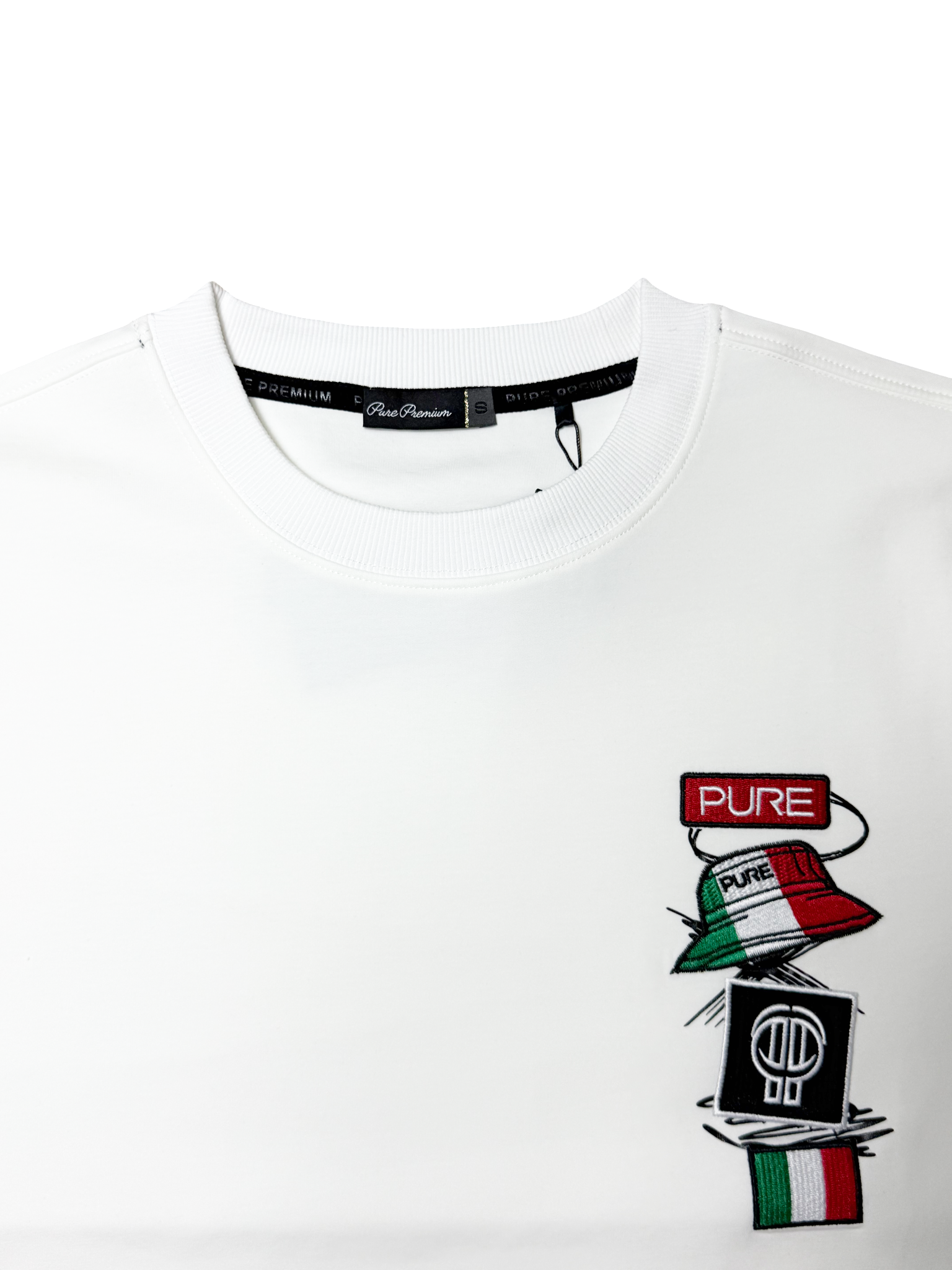 PURE PREMIUM Taviani White Sweater