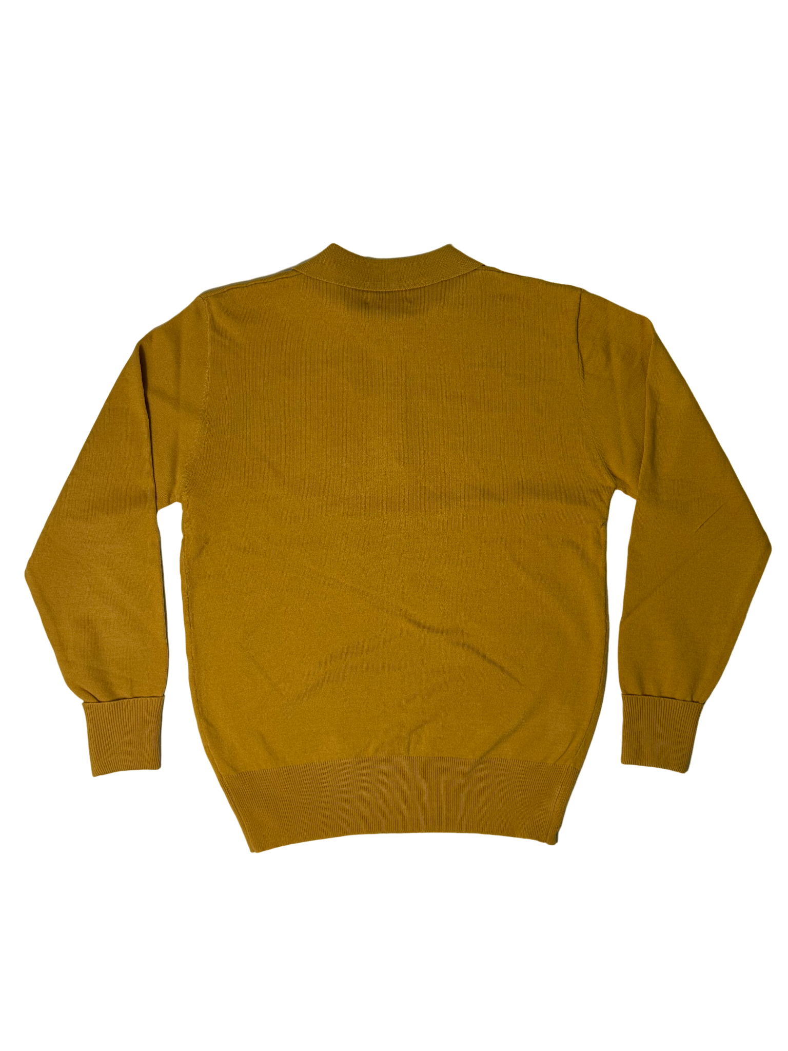Pointing Golfer Knitwear Mustard Jersey