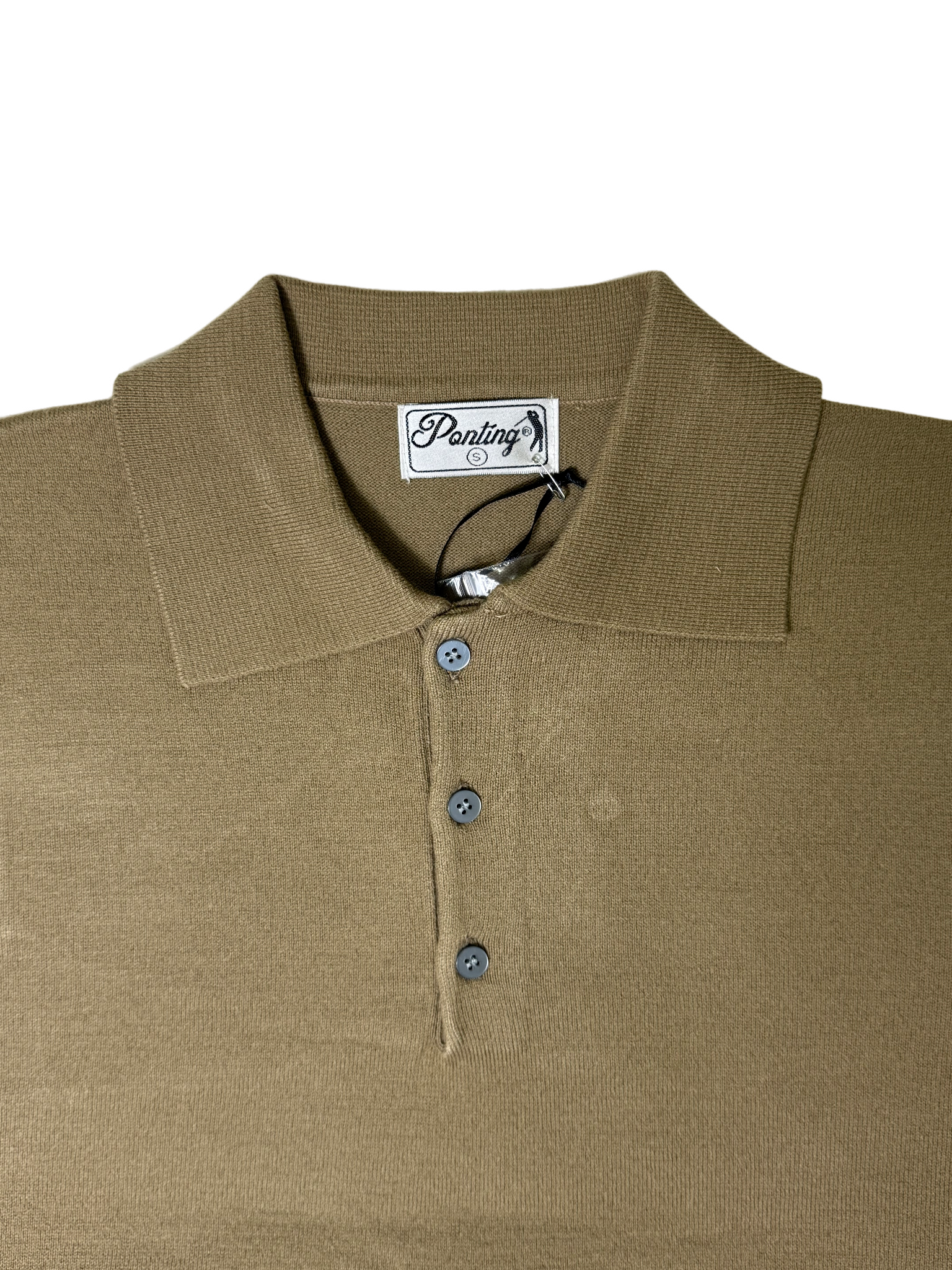 Pointing Knitwear Golfer Khaki Jersey