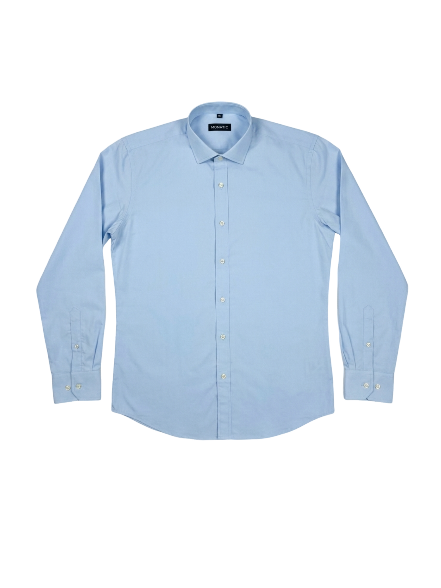 Monatic Leeds Sky Blue Mens Formal Shirt