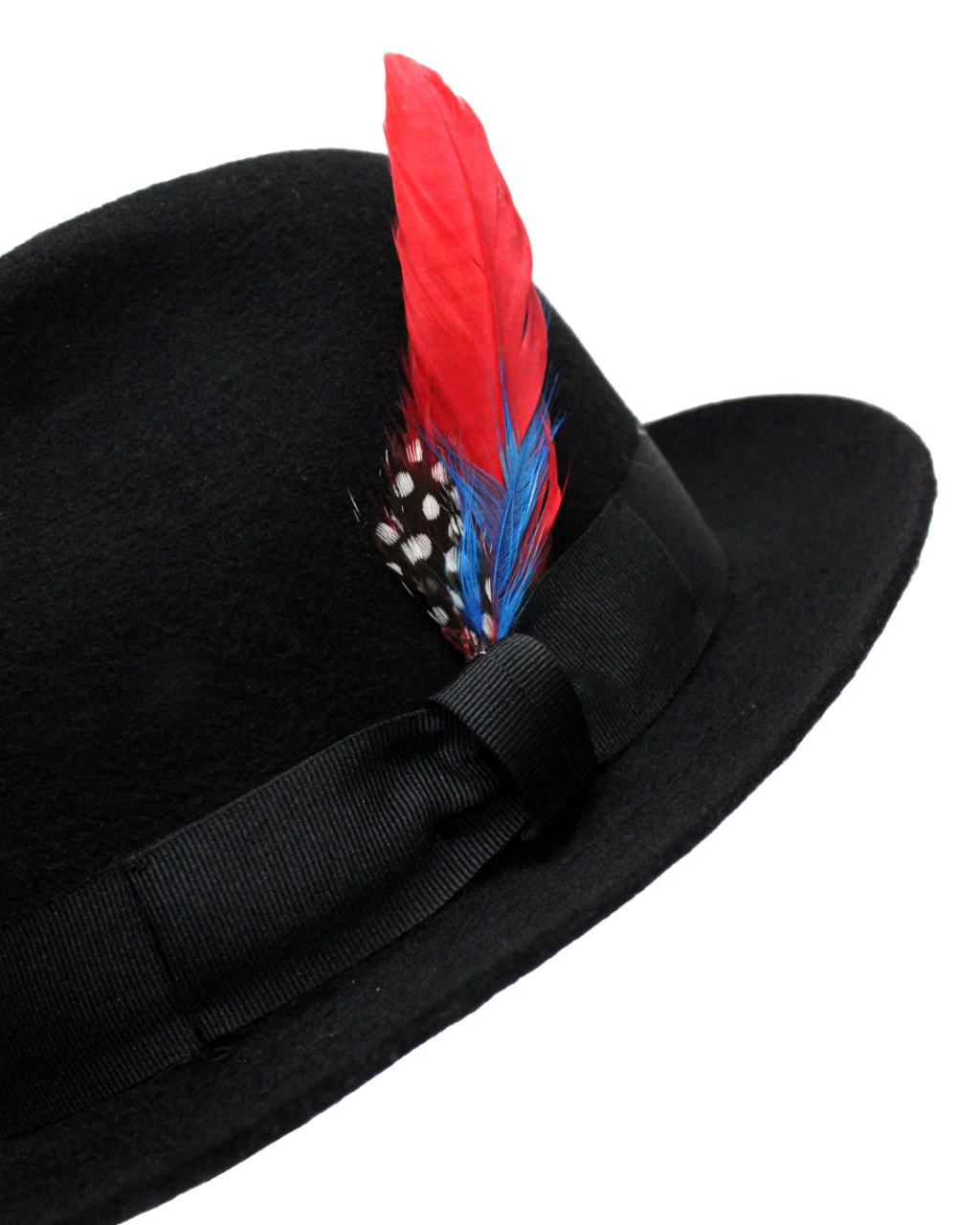 Trilby Deluxe Black Fedora Hat