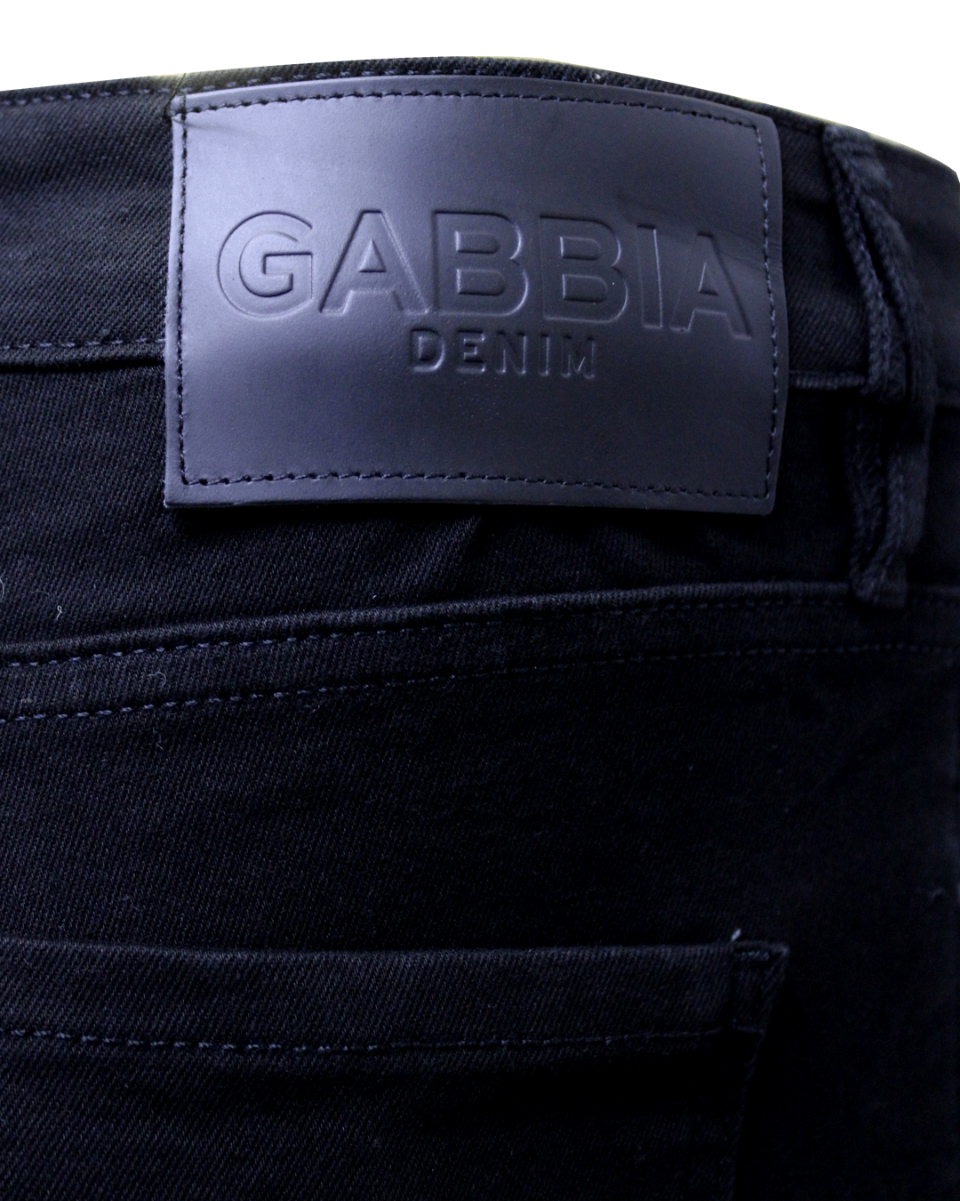 GABBIA Denim Black Skinny Fit Jeans