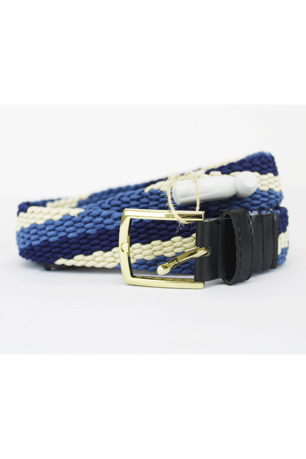 Bossini Woolen Stretch Blue Belt