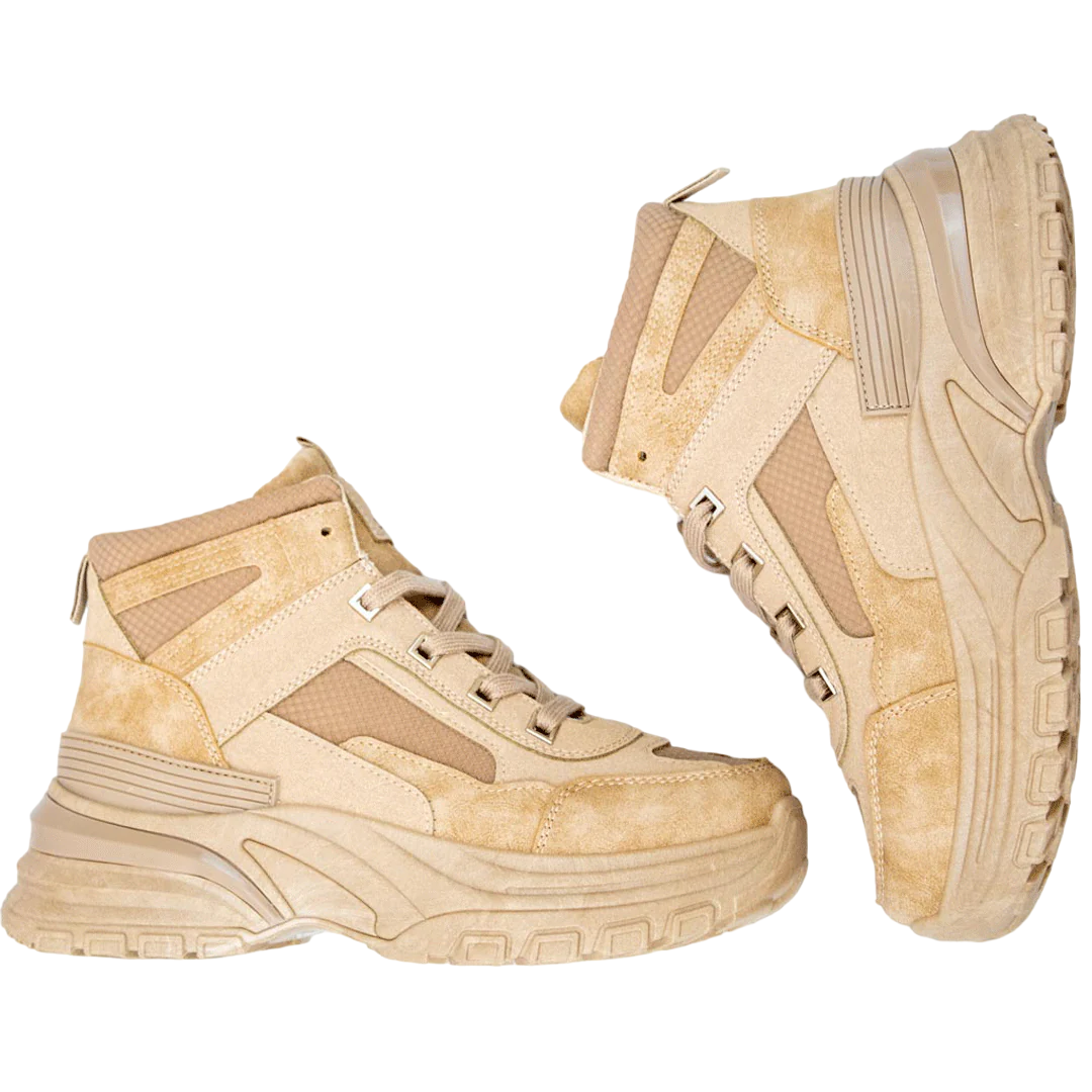 Soviet Mono HI Top Khaki Boot