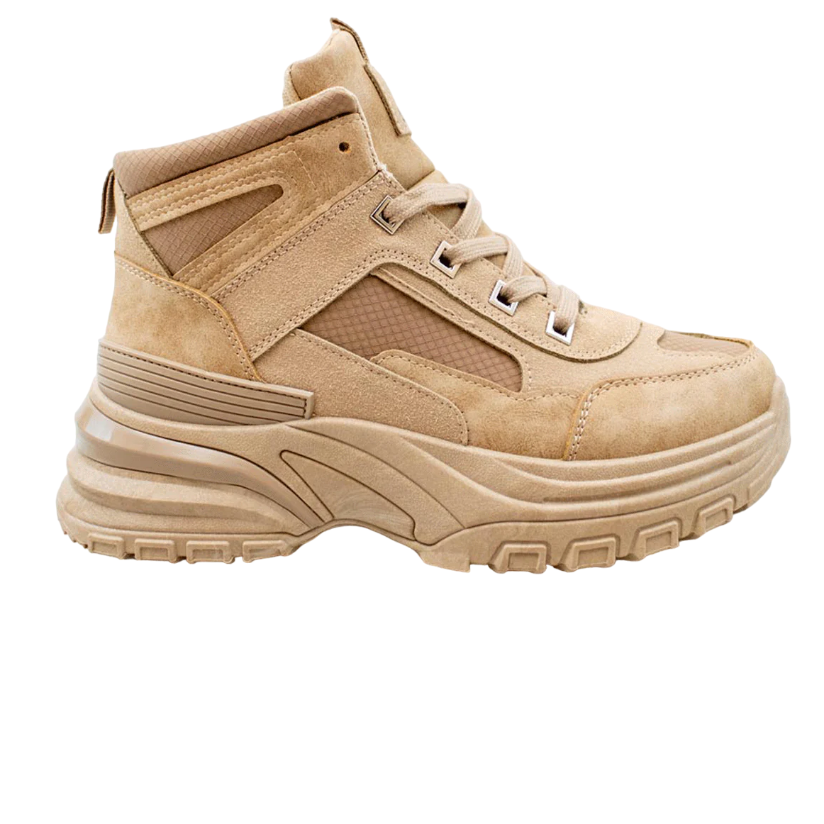 Soviet Mono HI Top Khaki Boot